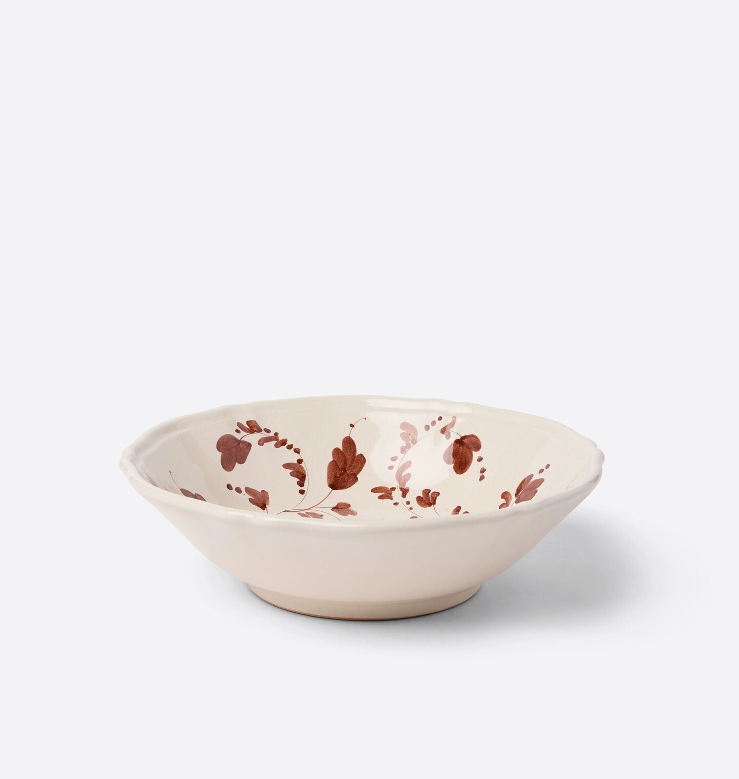 Amber Interiors - Floral Serving Bowl