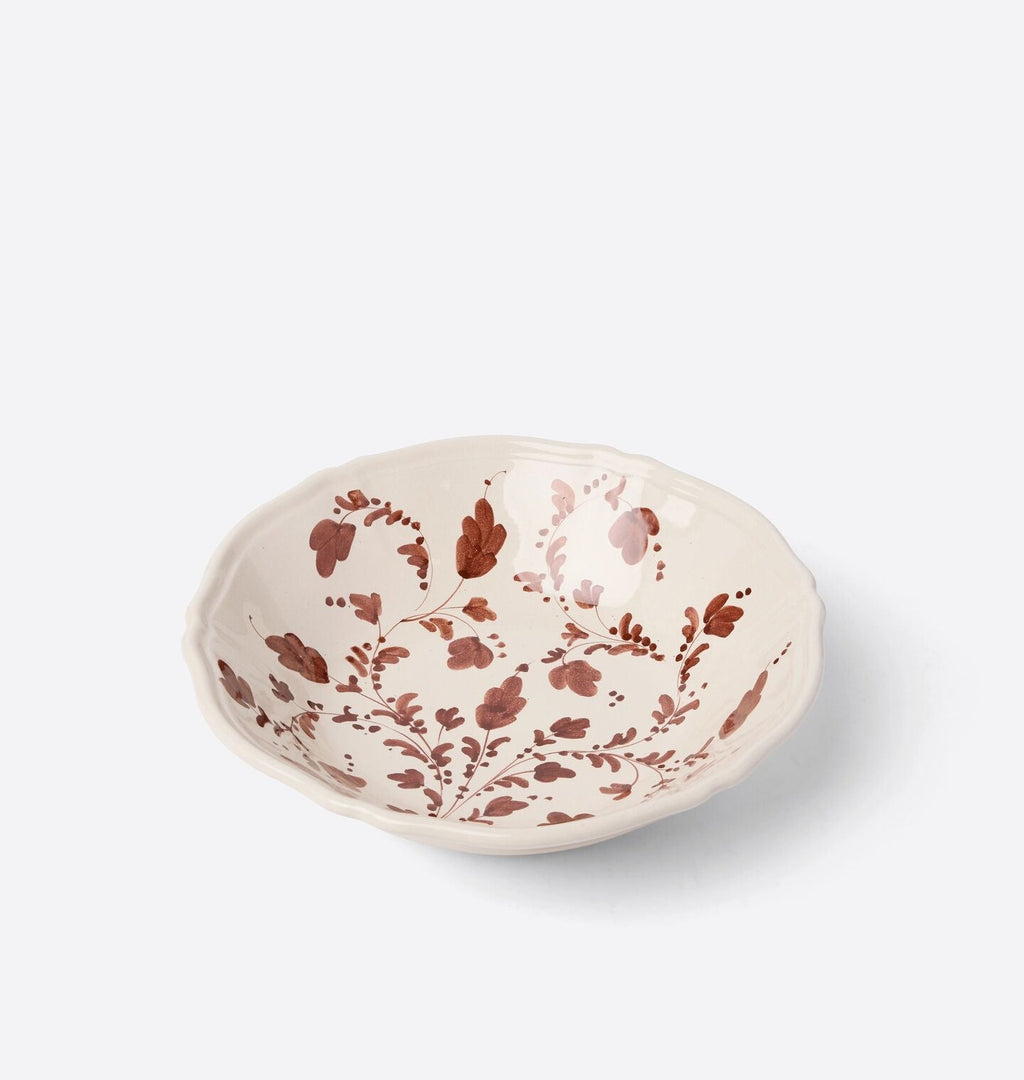 Amber Interiors - Floral Serving Bowl