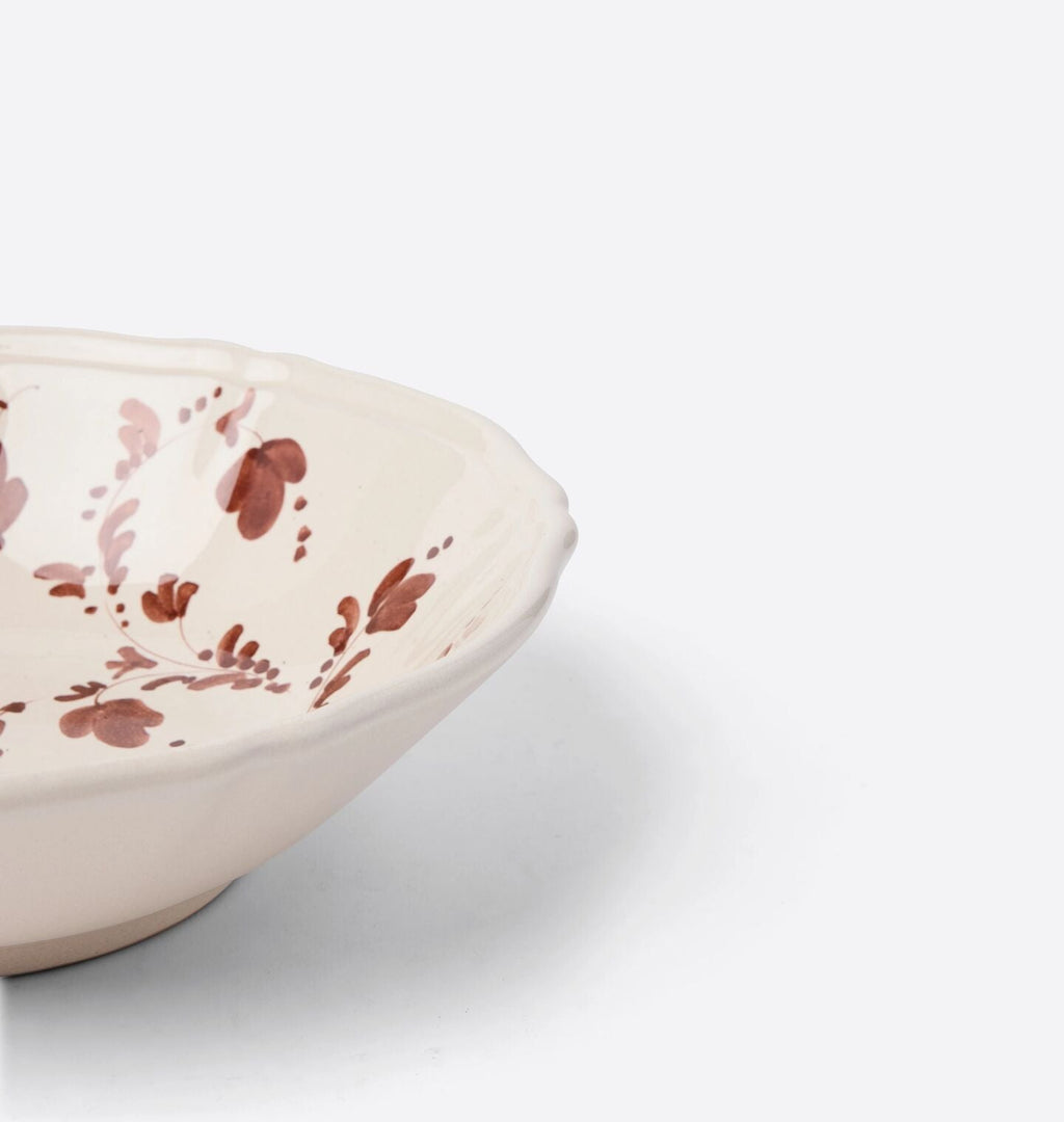 Amber Interiors - Floral Serving Bowl