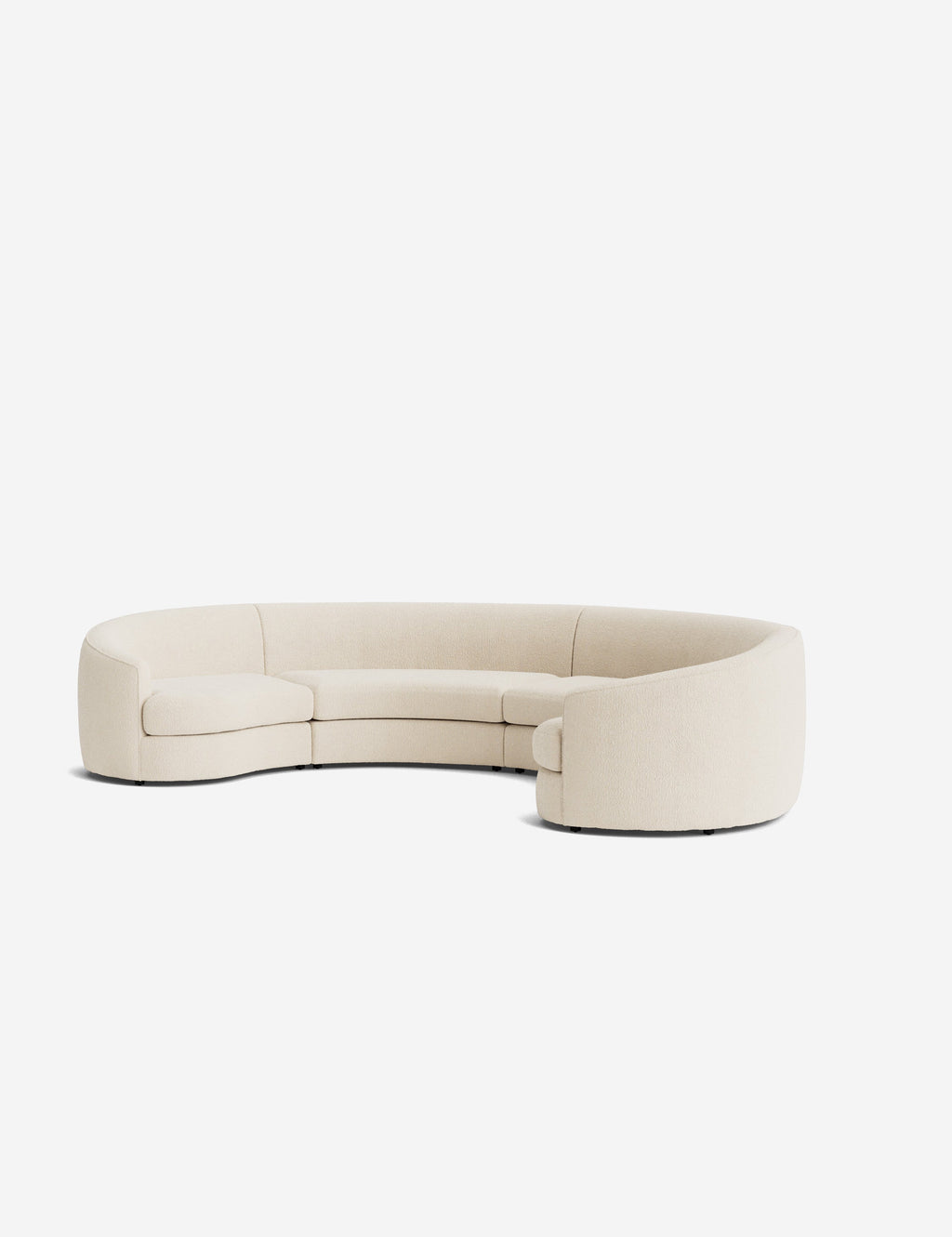Lulu and Georgia - Imada Modular Curved Sectional Sofa