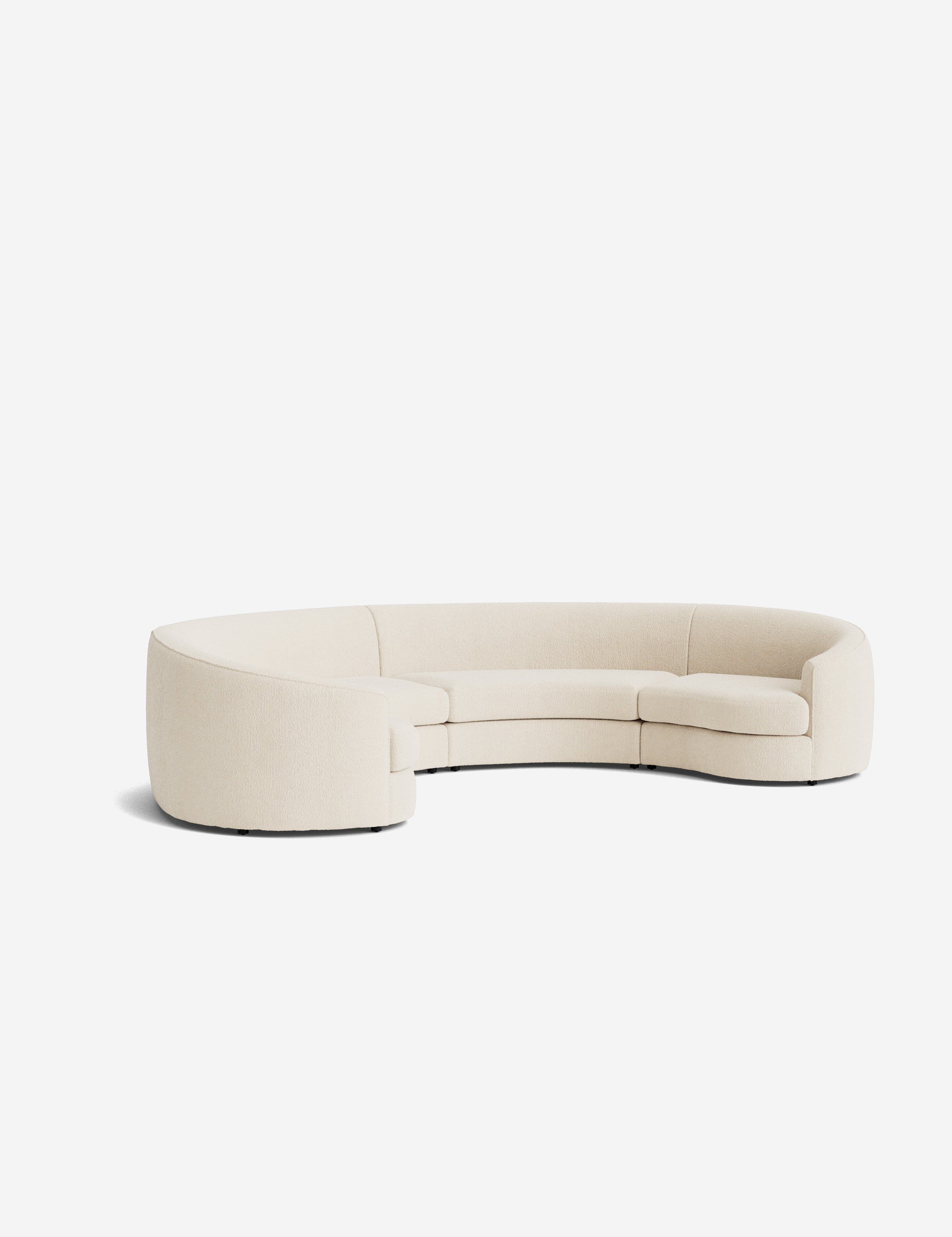 Lulu and Georgia - Imada Modular Curved Sectional Sofa