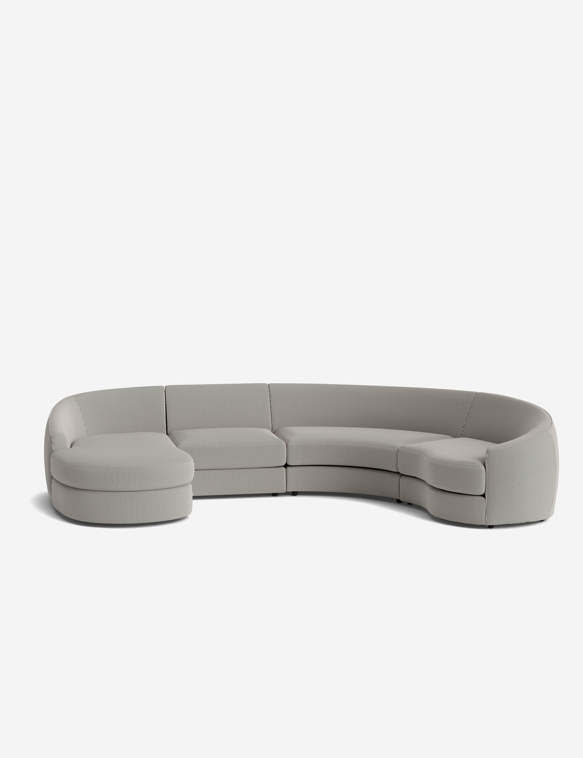 Lulu and Georgia - Imada Modular Lounge Chaise Sectional Sofa