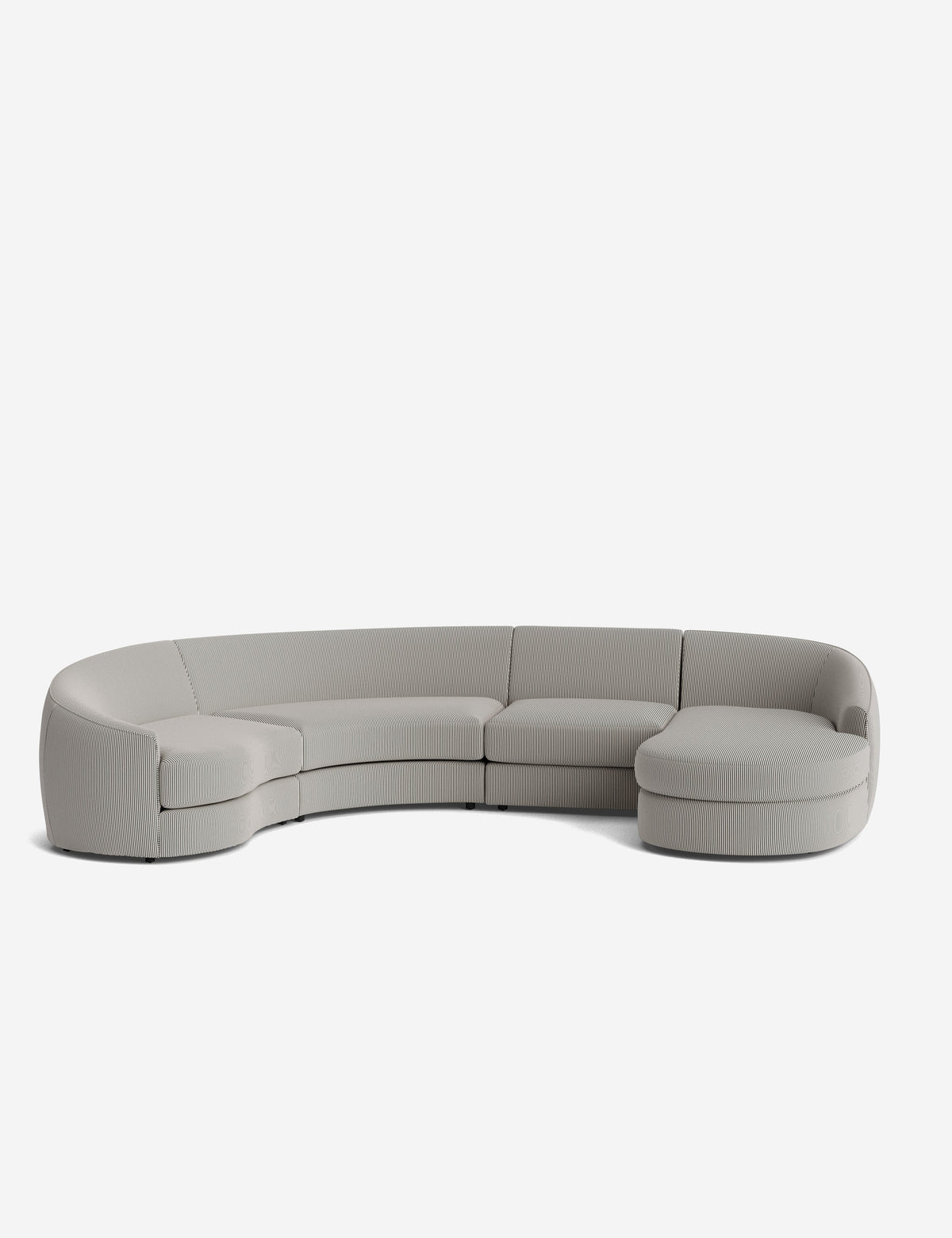 Lulu and Georgia - Imada Modular Lounge Chaise Sectional Sofa