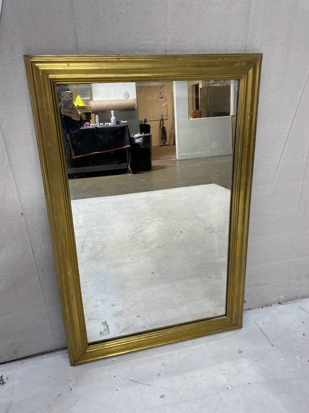 Nicky Kehoe - VTG BRASS BISTRO MIRROR