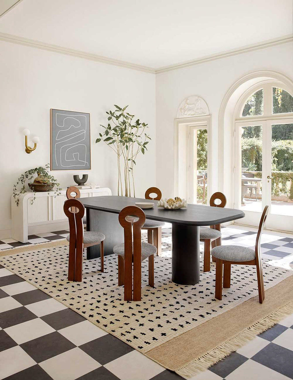 Lulu and Georgia - Archer Dining Table by Sarah Sherman Samuel