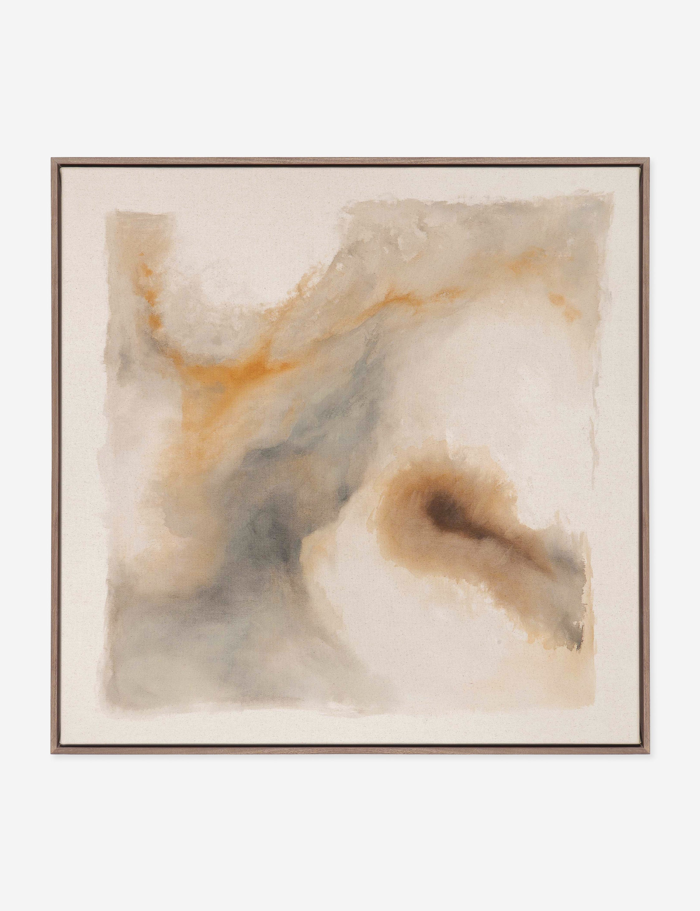 Lulu and Georgia - Marble Ink Wash No. 5 Wall Art by Visual Contrast