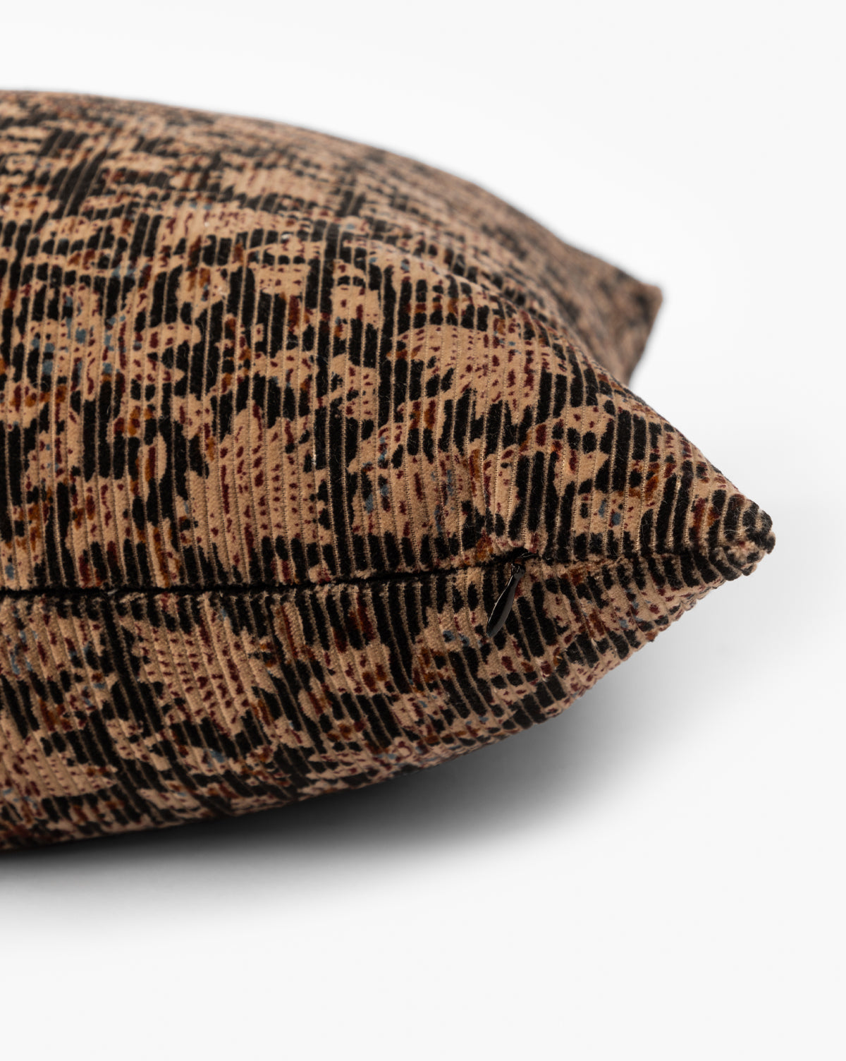 McGee & Co - Isolde Velvet Block Print Pillow Cover