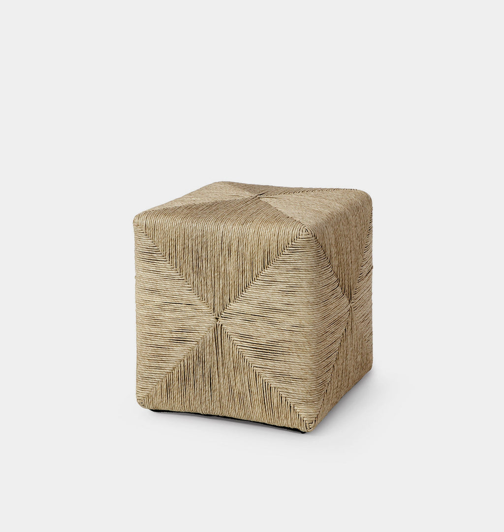Amber Interiors - Ivan Outdoor Woven Cube