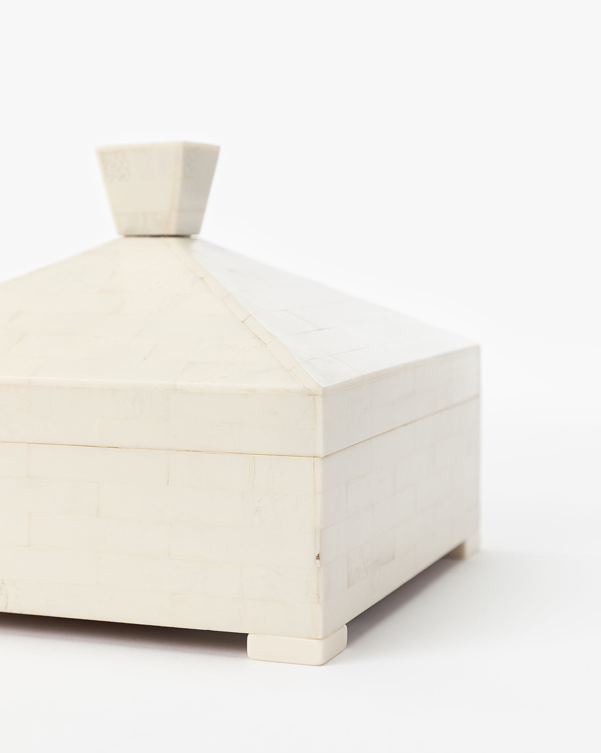 McGee & Co - Ivory Lidded Box