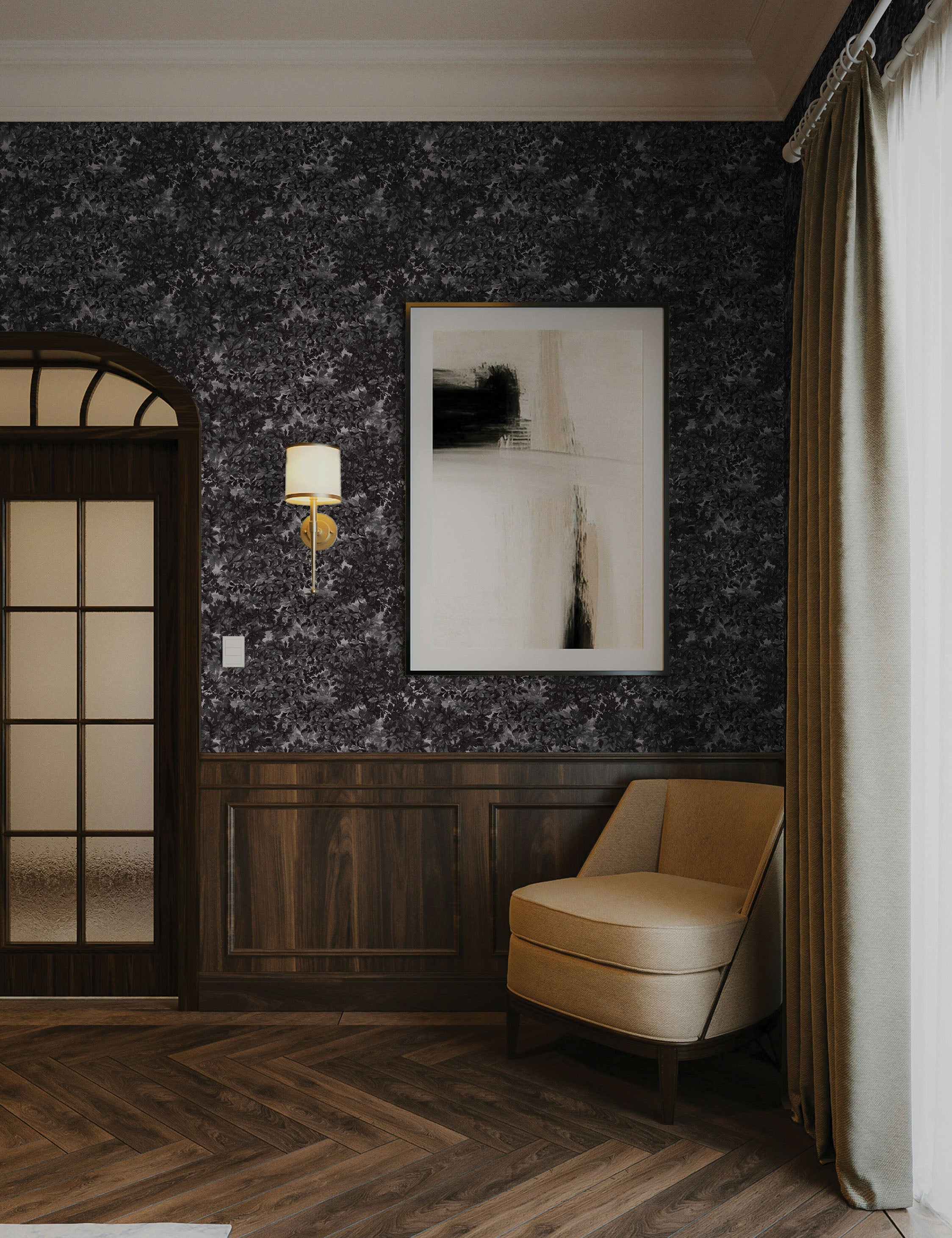 Lulu and Georgia - Antique Arras Peel + Stick Wallpaper by Jeremiah Brent