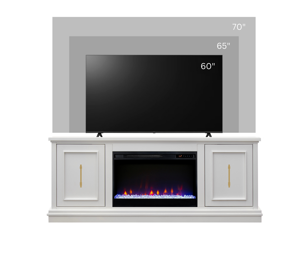Real Cozy - 64" Jordan Fireplace TV Stand