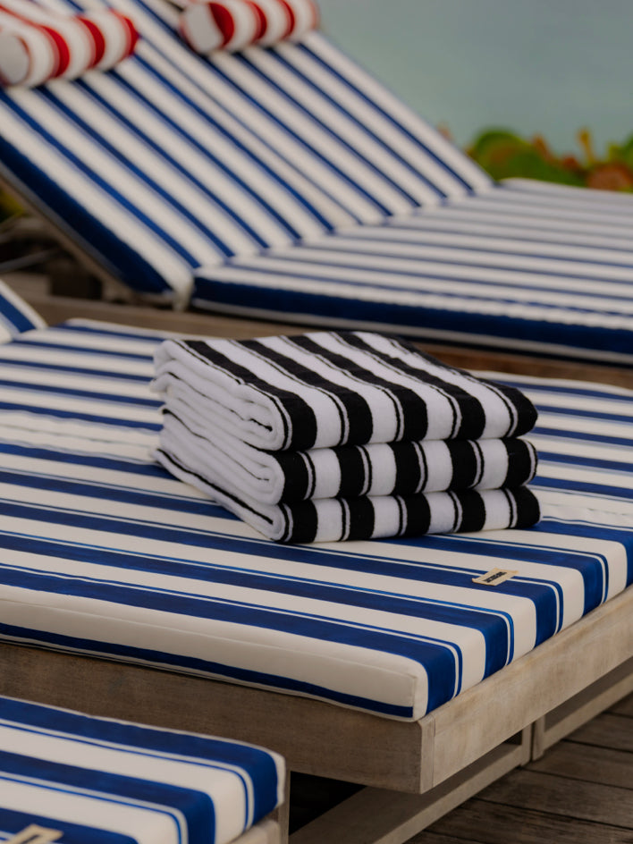 Four Seasons - Jacquemus Striped Pool Towel