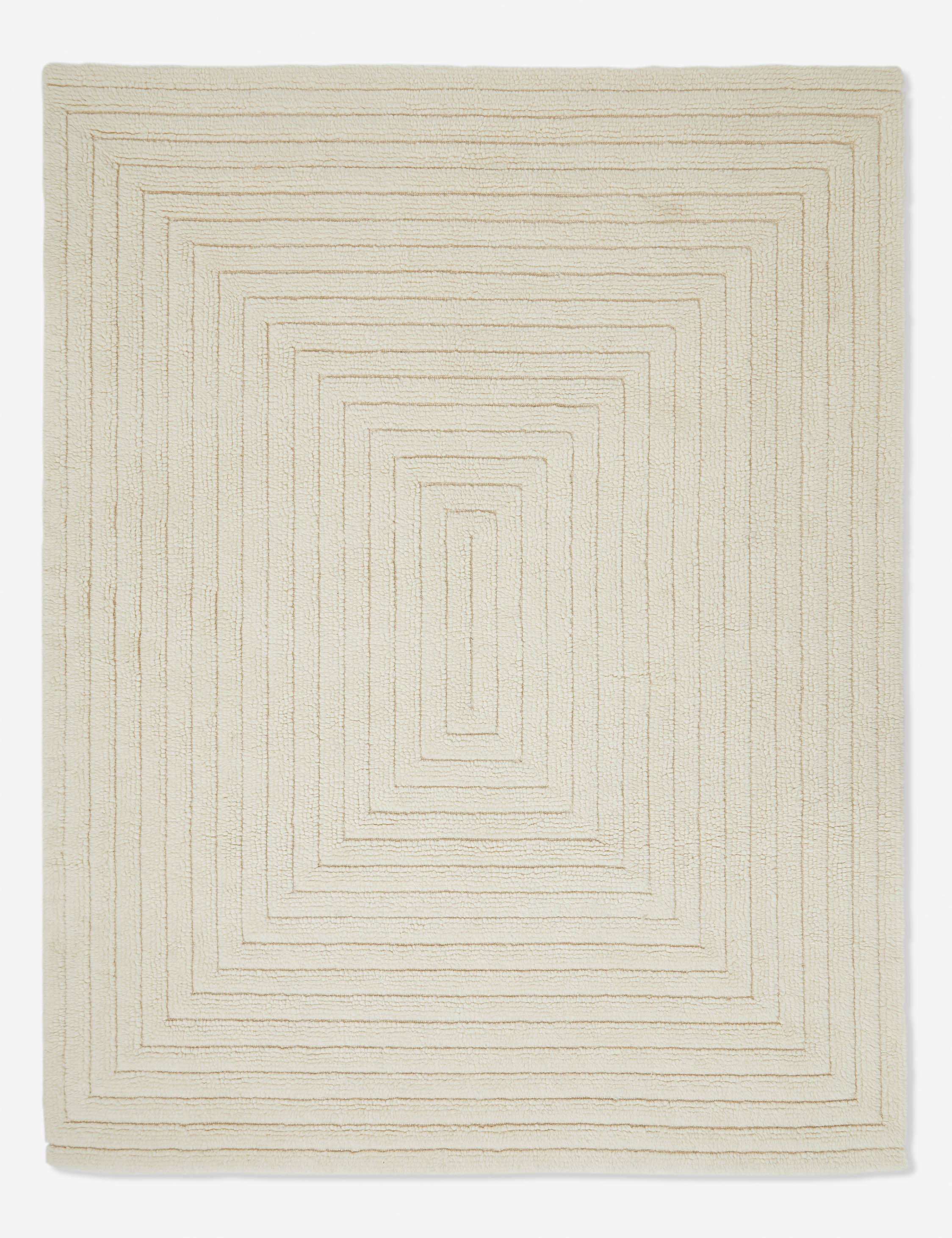 Lulu and Georgia - Jaela Hand - Tufted Wool Rug Swatch 18" x 18"