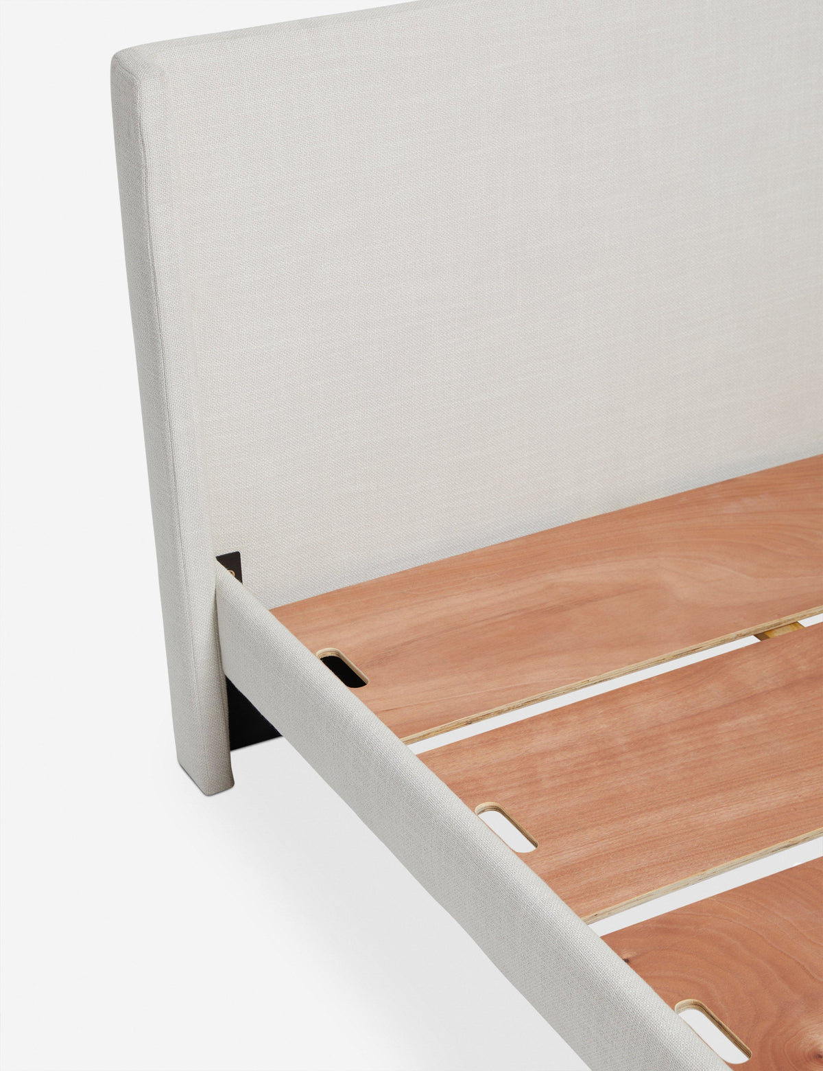 Lulu and Georgia - Open Box: Jane Bed King, Oyster