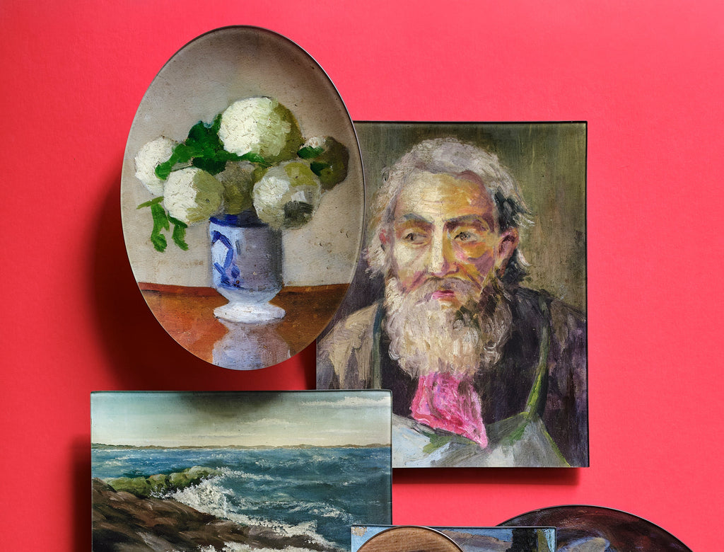 Jayson Home - Hydrangea Still Life Tray