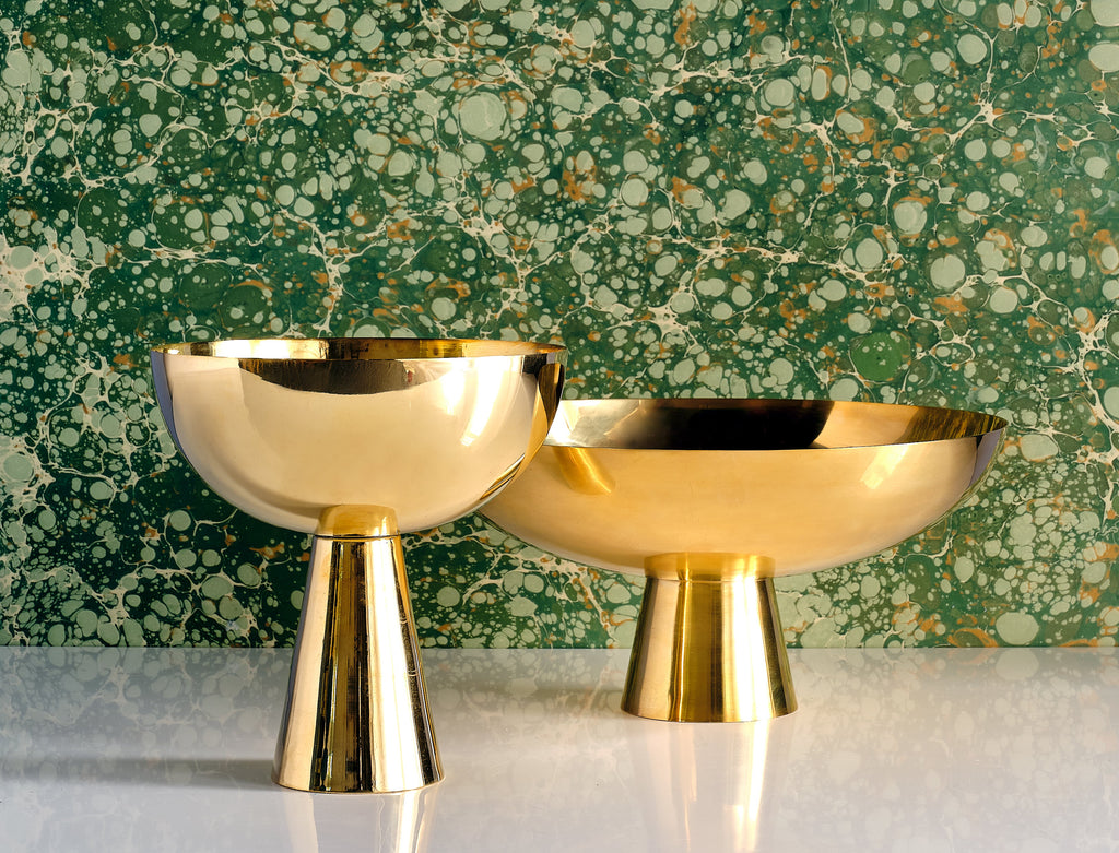 Jayson Home - Brass Pedestal Bowls