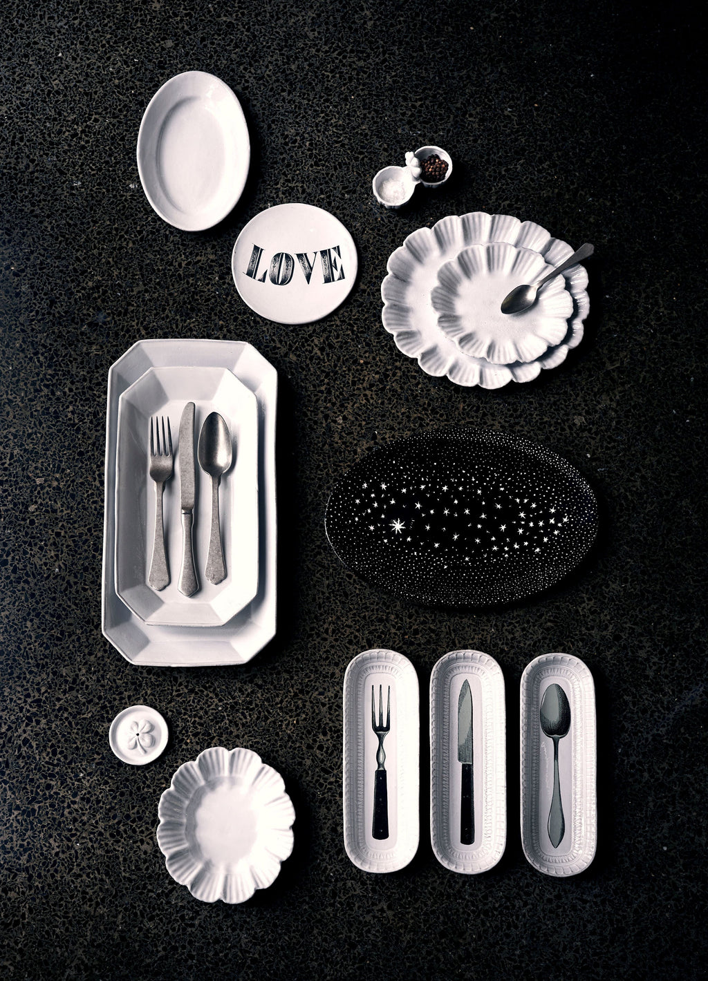 Jayson Home - Astier de Villatte Constellation Platter