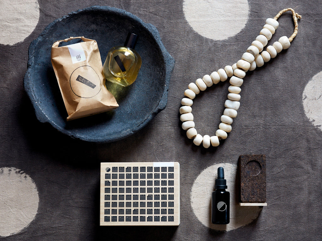 Jayson Home - African White Bead Necklace