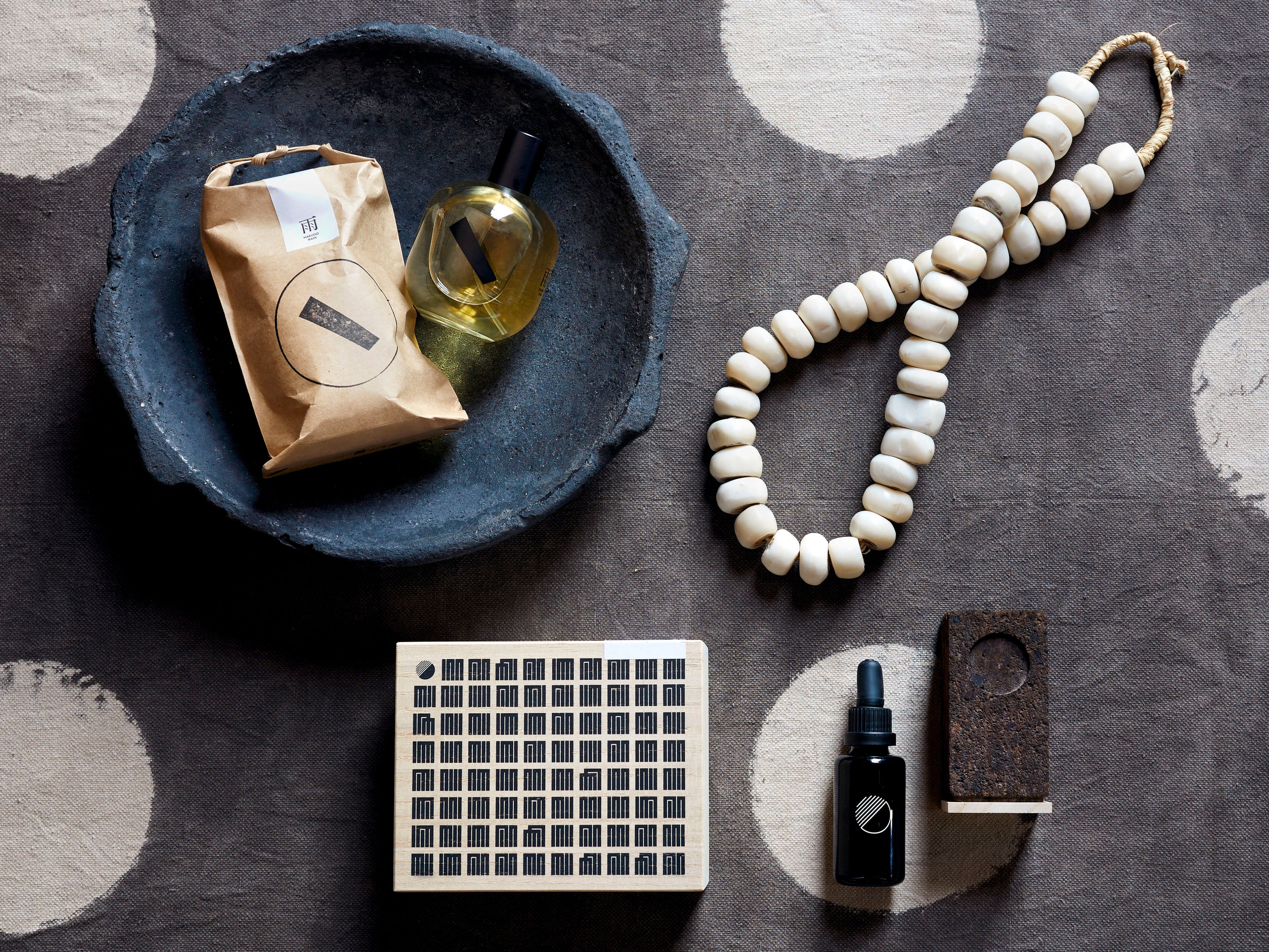 Jayson Home - African White Bead Necklace