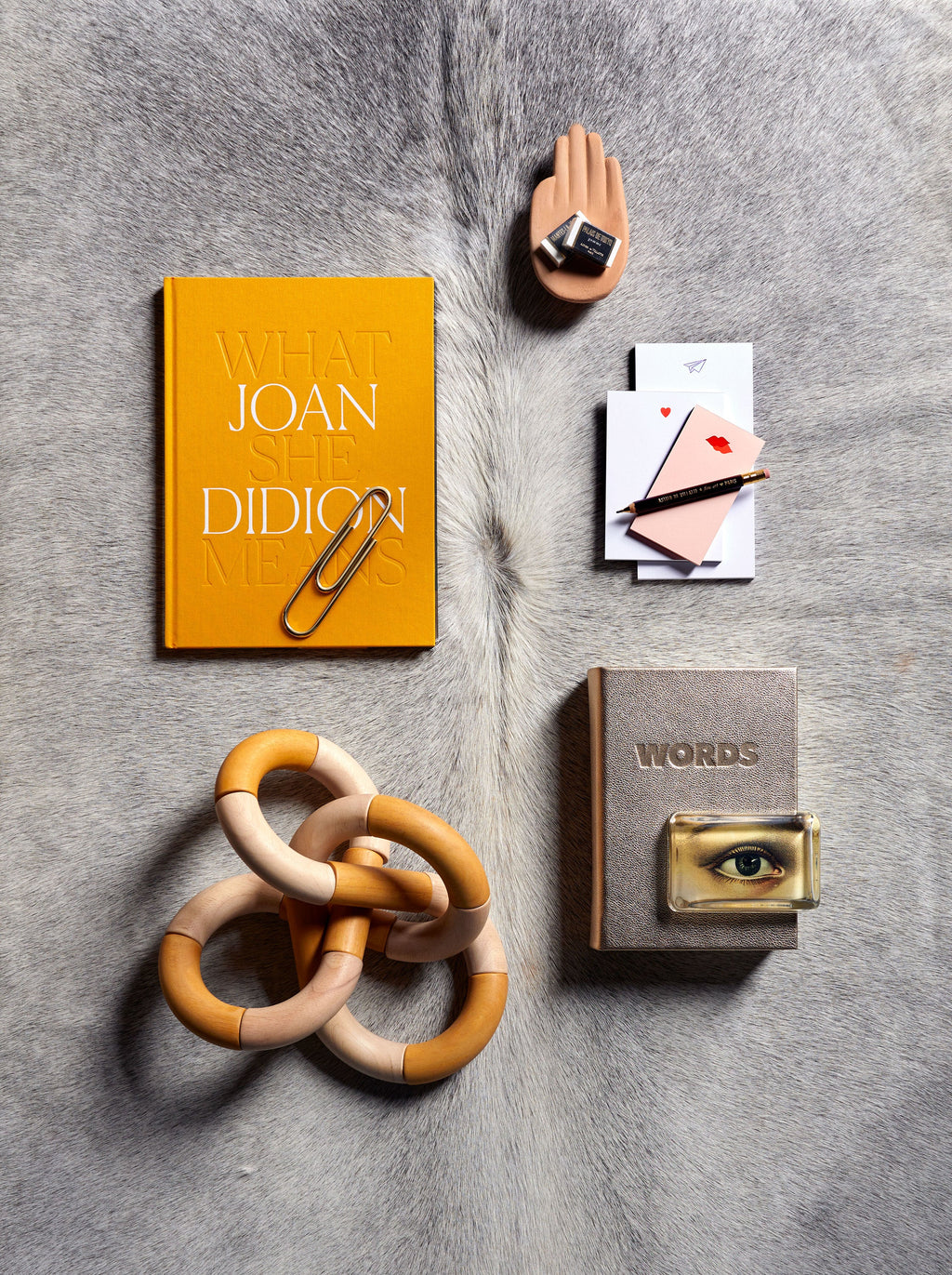 Jayson Home - Vermeil Leather Dictionary & Thesaurus
