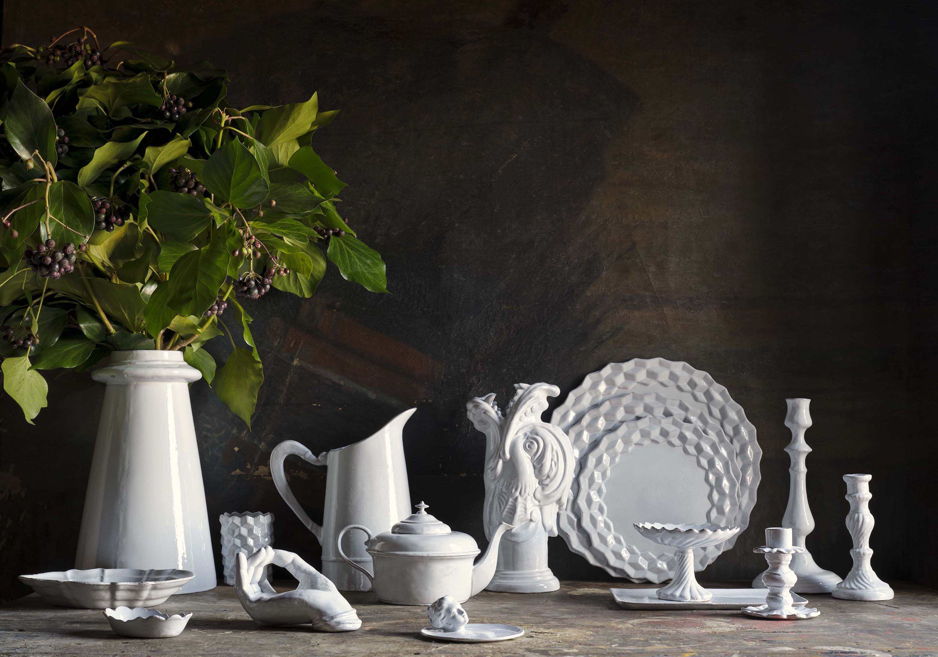 Jayson Home - Astier de Villatte Cube Plates