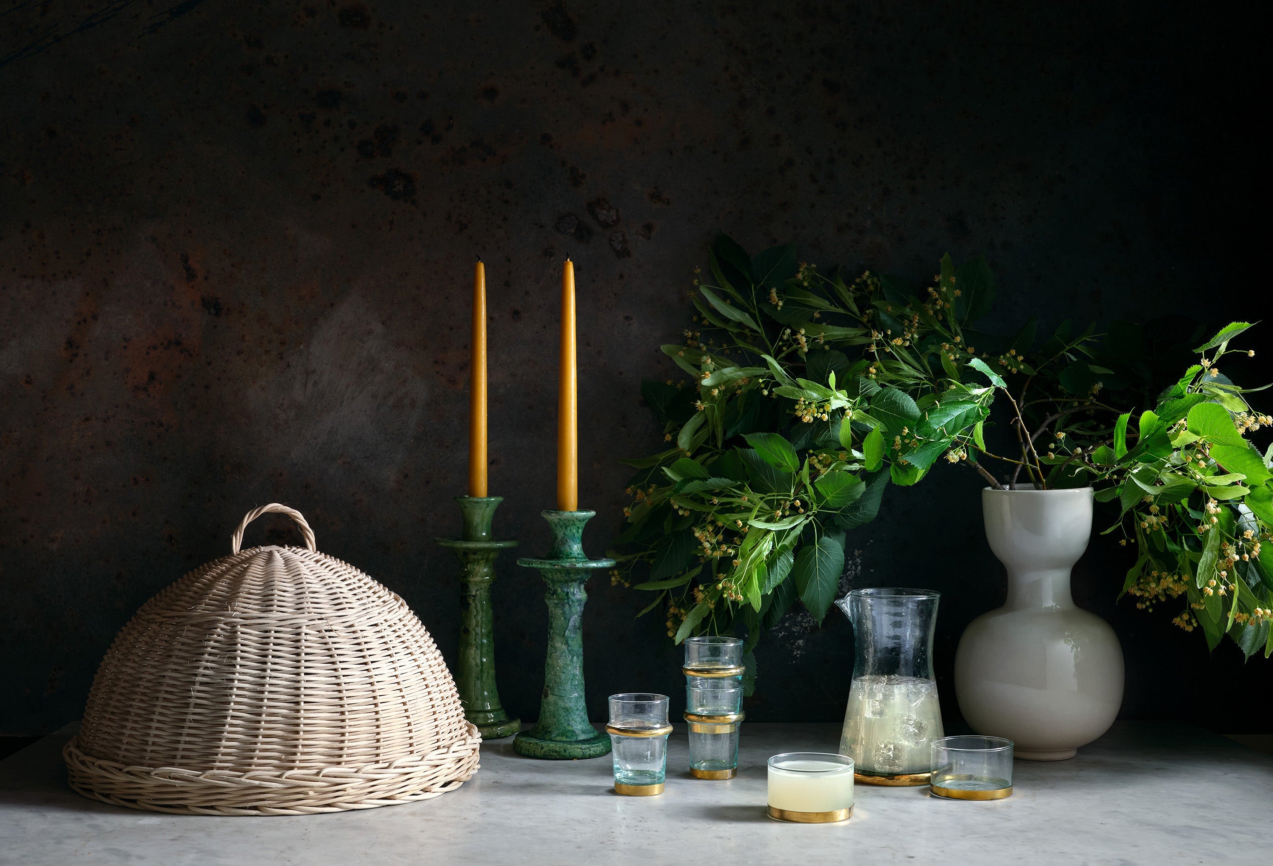 Jayson Home - Feast Cloche & Tray