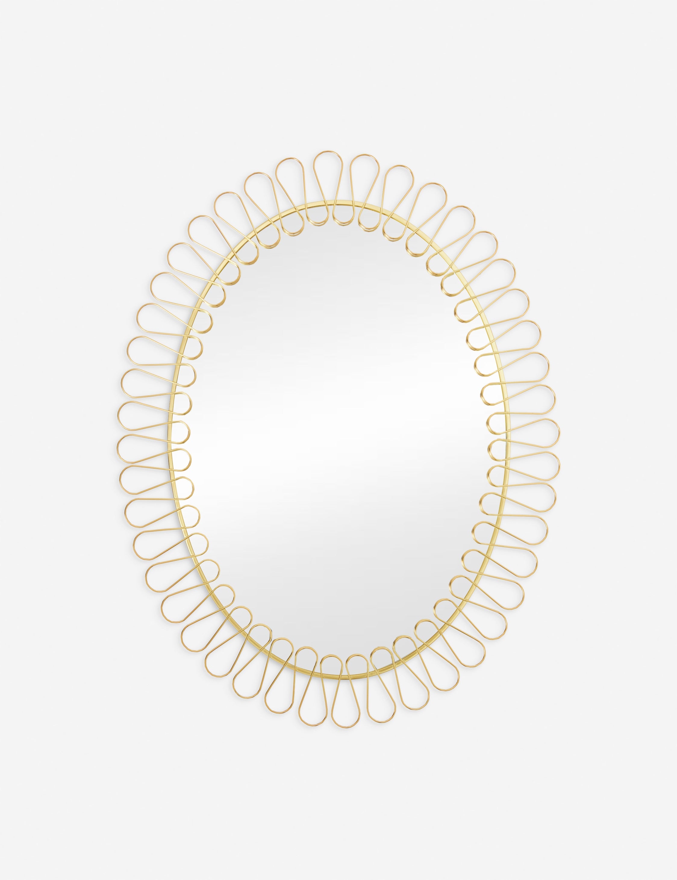 Lulu and Georgia - Jazlyn Oval Mirror
