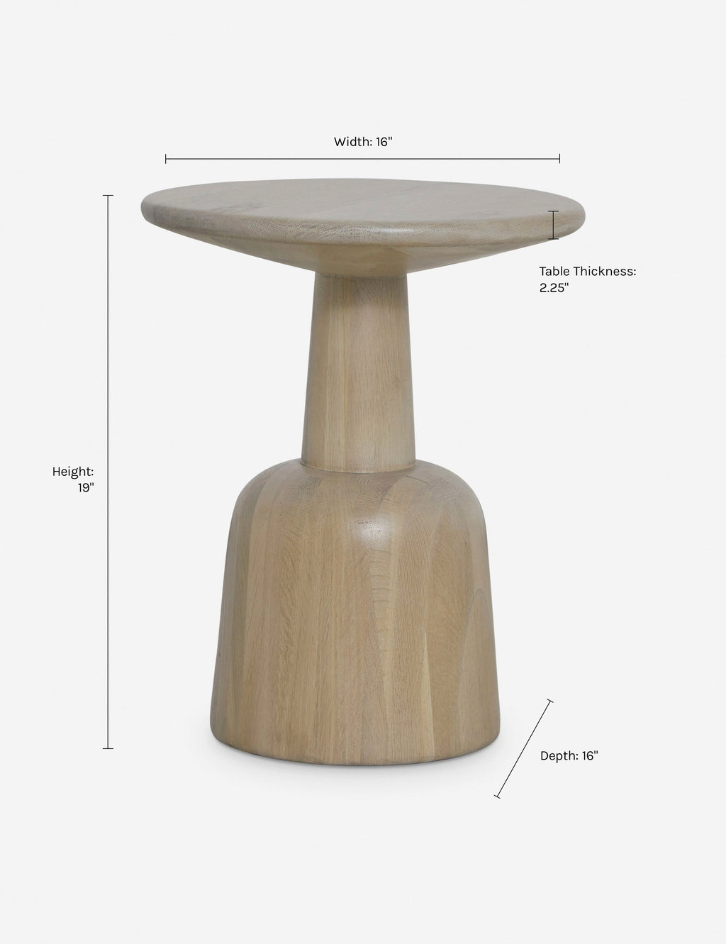 Lulu and Georgia - Jimi Round Side Table