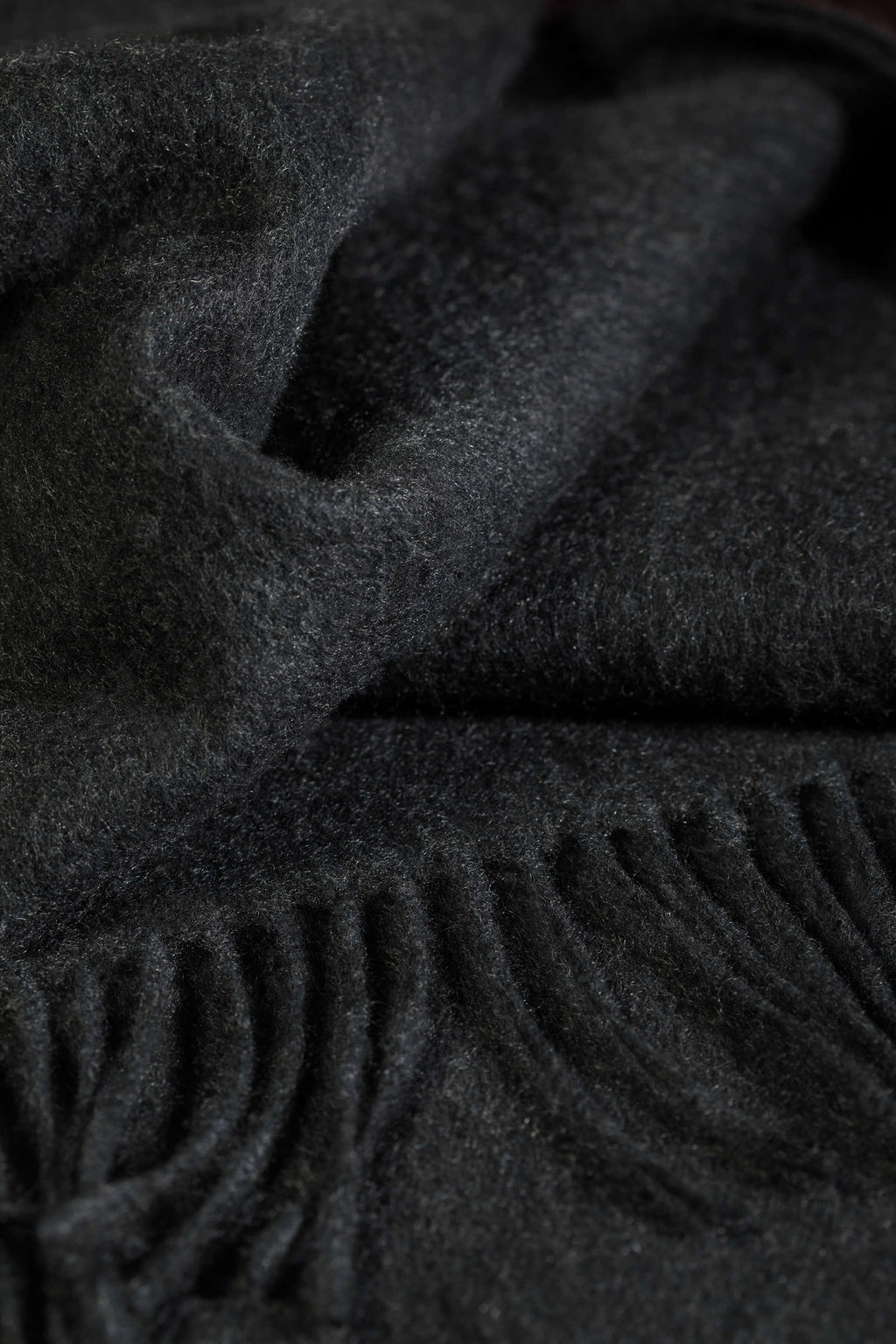 Johnstons of Elgin - Dark Grey Cashmere Stole