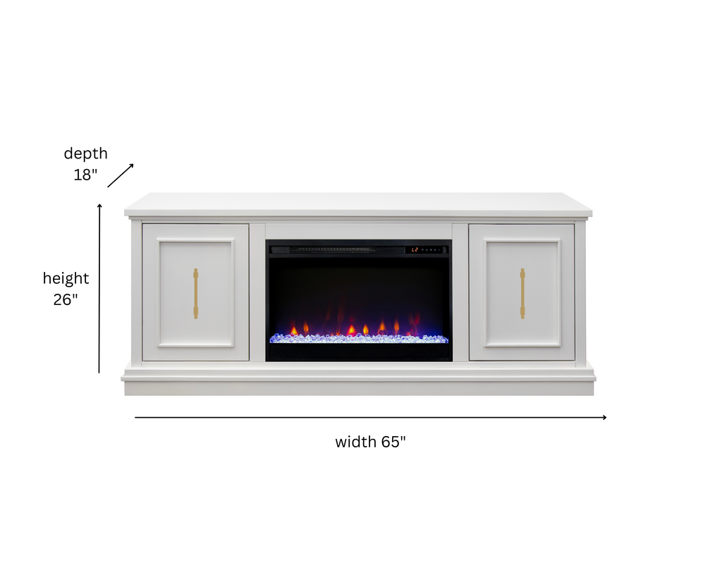 Real Cozy - 64" Jordan Fireplace TV Stand