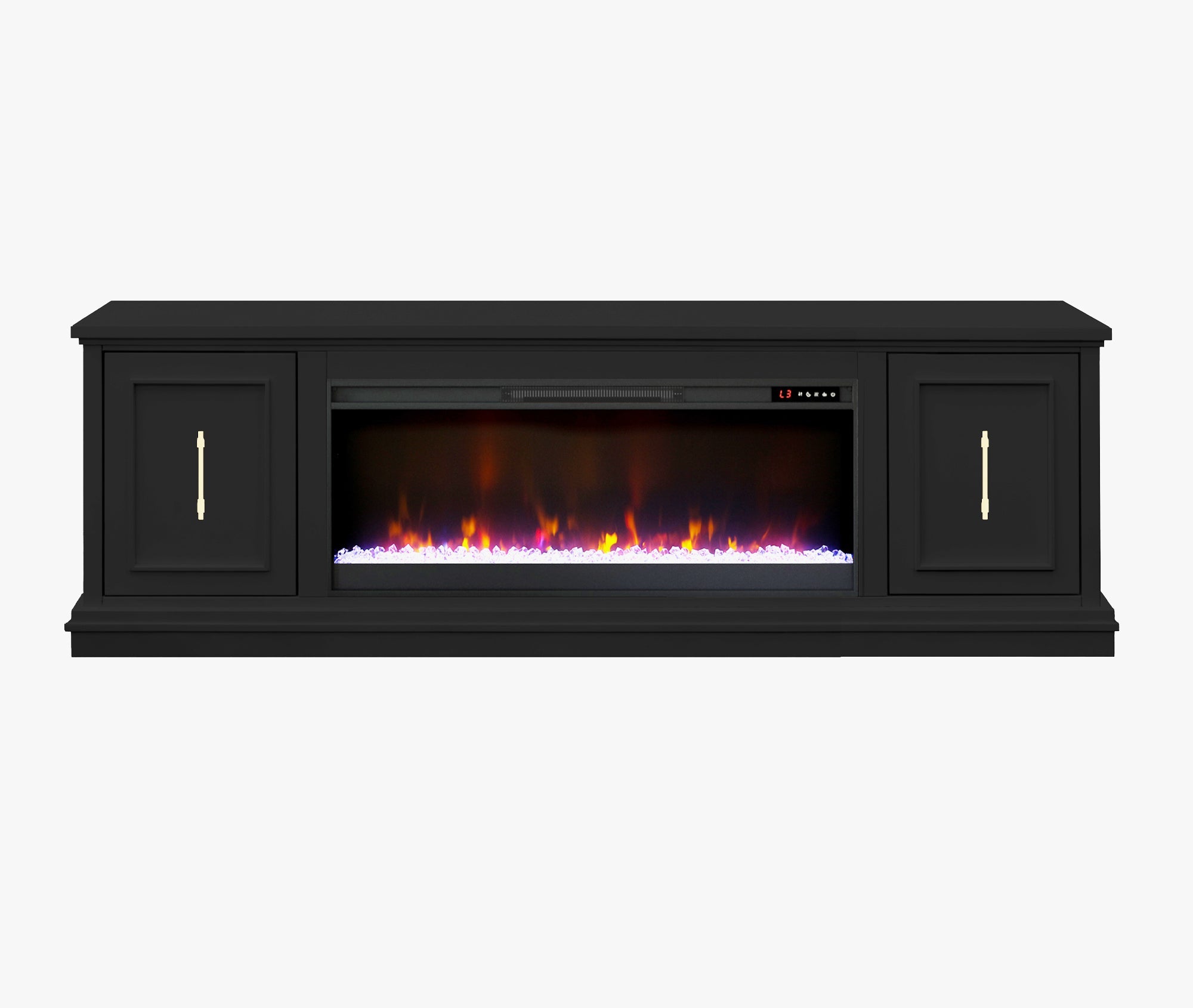 Real Cozy - 82" Jordan Fireplace TV Stand
