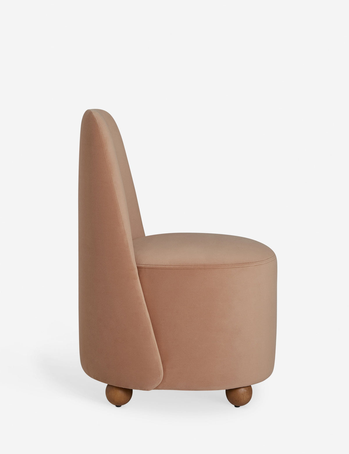 Lulu and Georgia - Open Box: Judson Dining Chair, Blush Performance Velvet