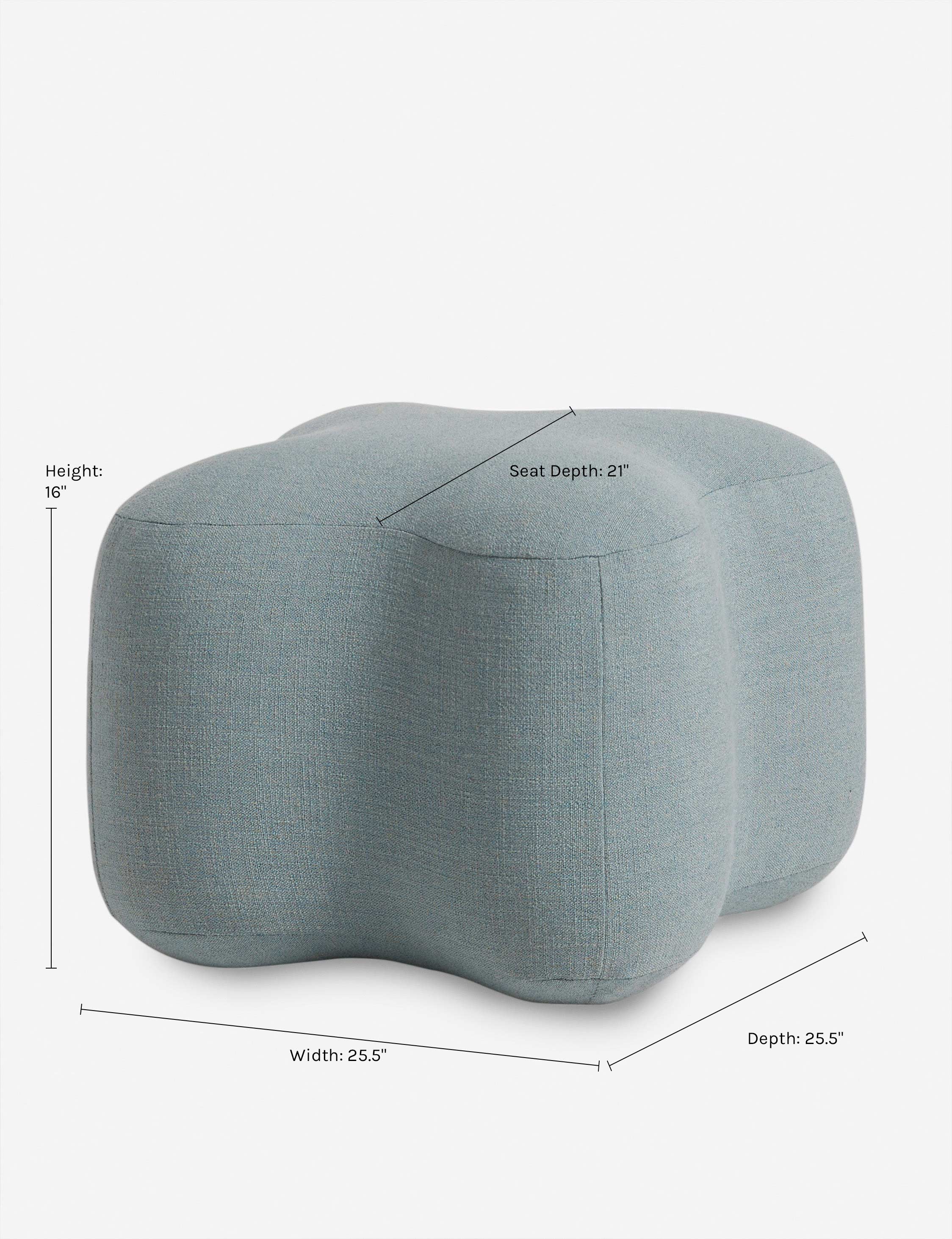 Lulu and Georgia - June Ottoman by Eny Lee Parker