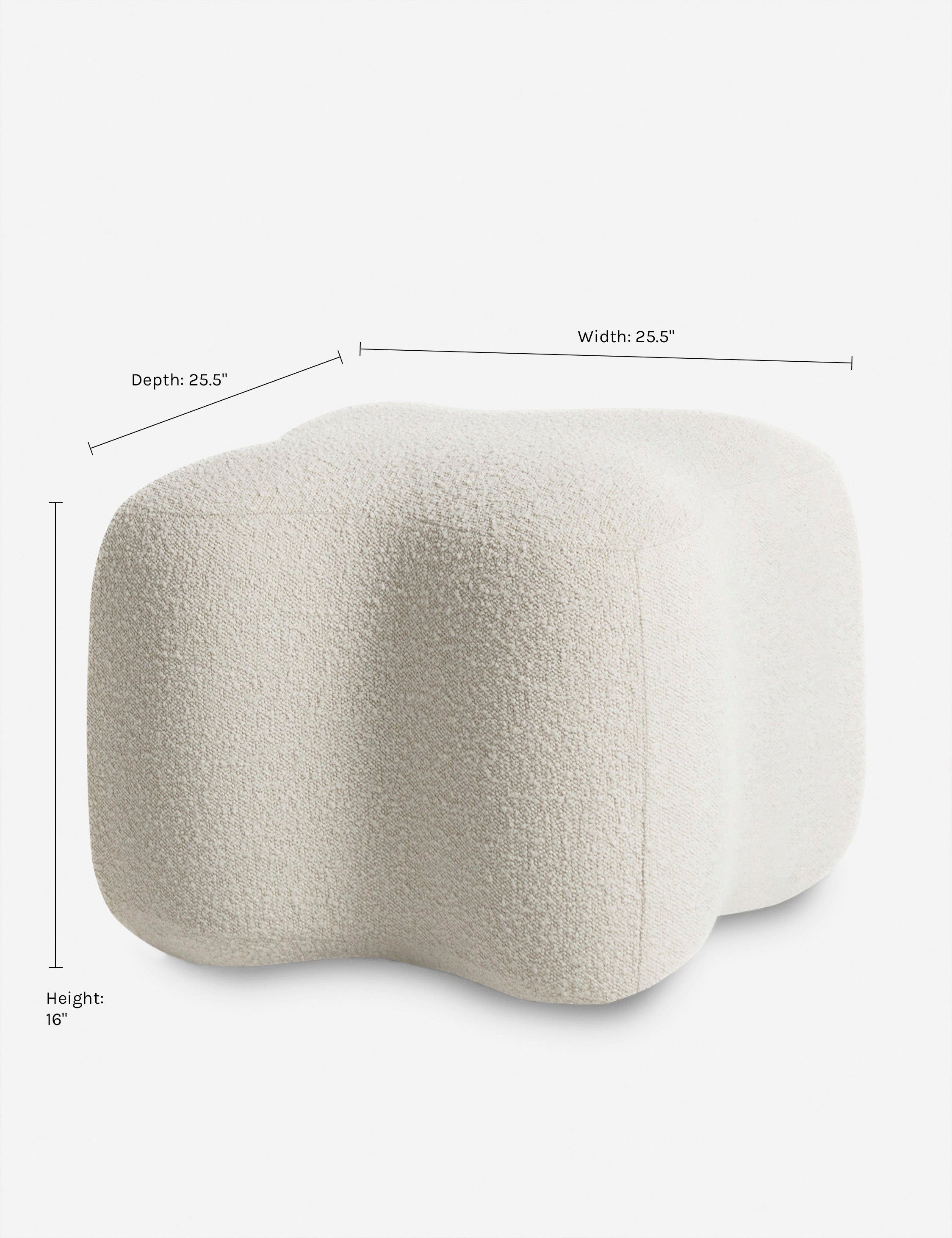 Lulu and Georgia - June Ottoman by Eny Lee Parker