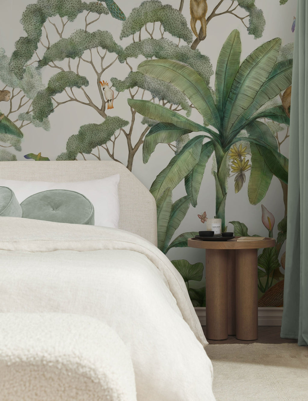 Lulu and Georgia - Jungle Wallpaper Mural