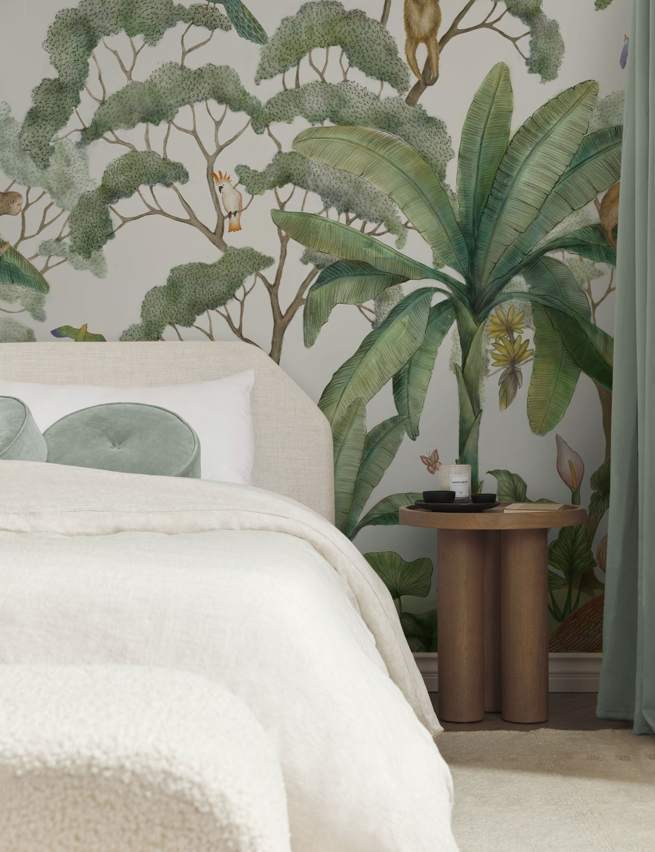 Lulu and Georgia - Jungle Wallpaper Mural
