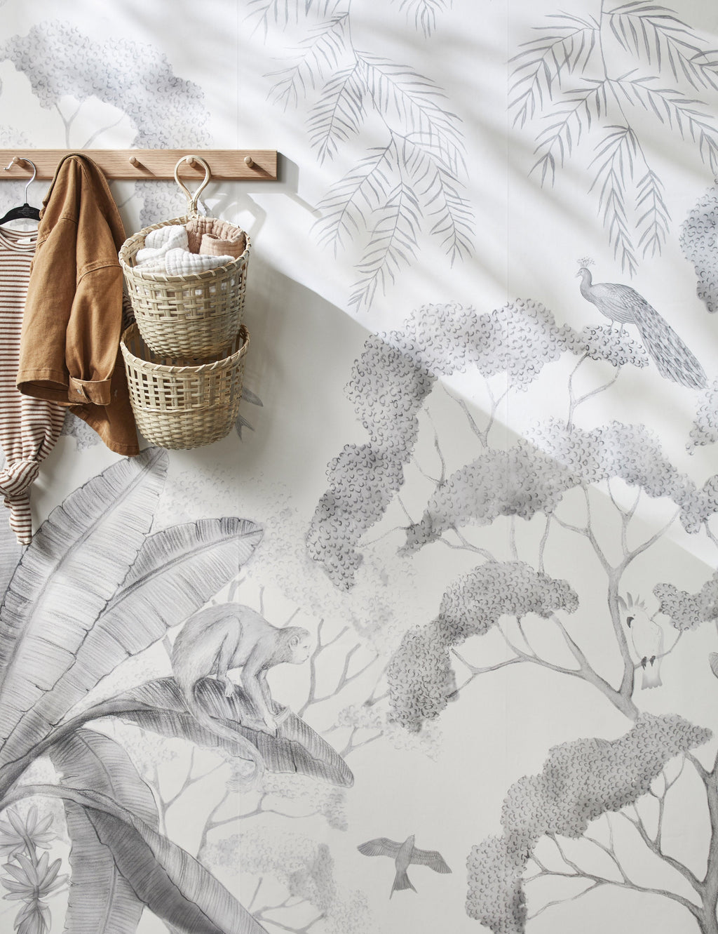 Lulu and Georgia - Jungle Wallpaper Mural