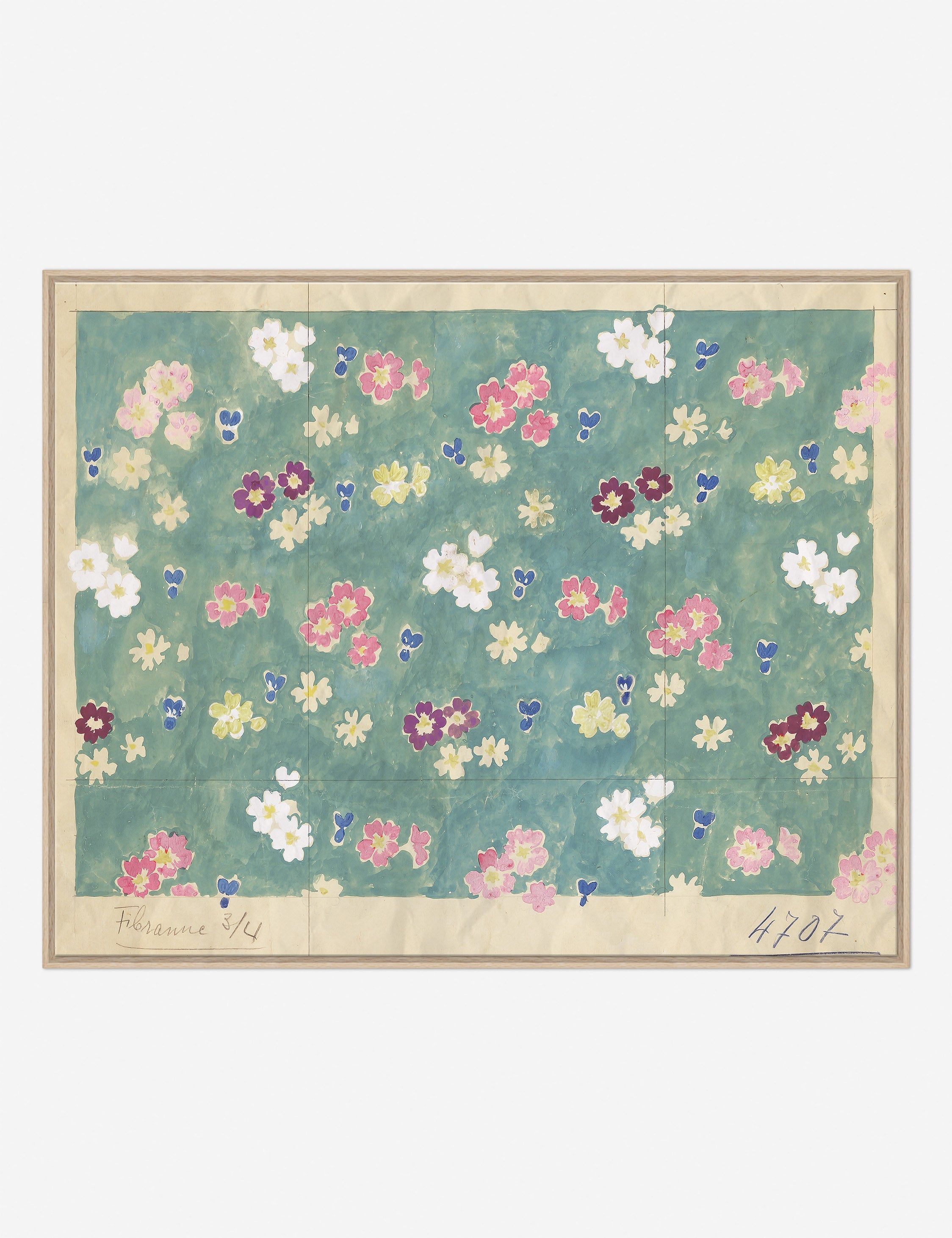 Lulu and Georgia - Flower Field Print by Paule Marrot
