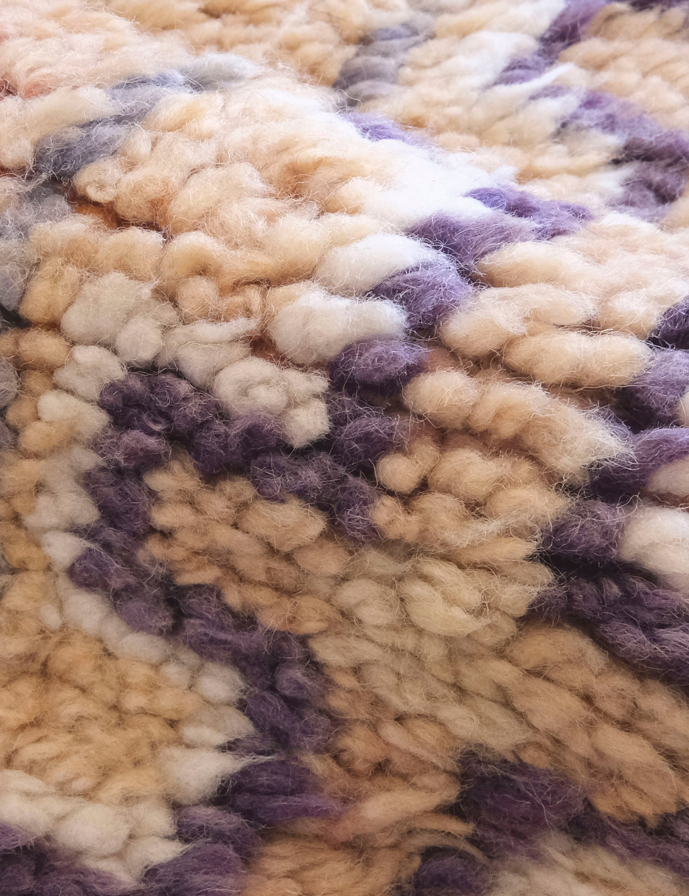 Lulu and Georgia - Vintage Moroccan Hand-Knotted Wool Rug No. 48, 5'8 x 12'10