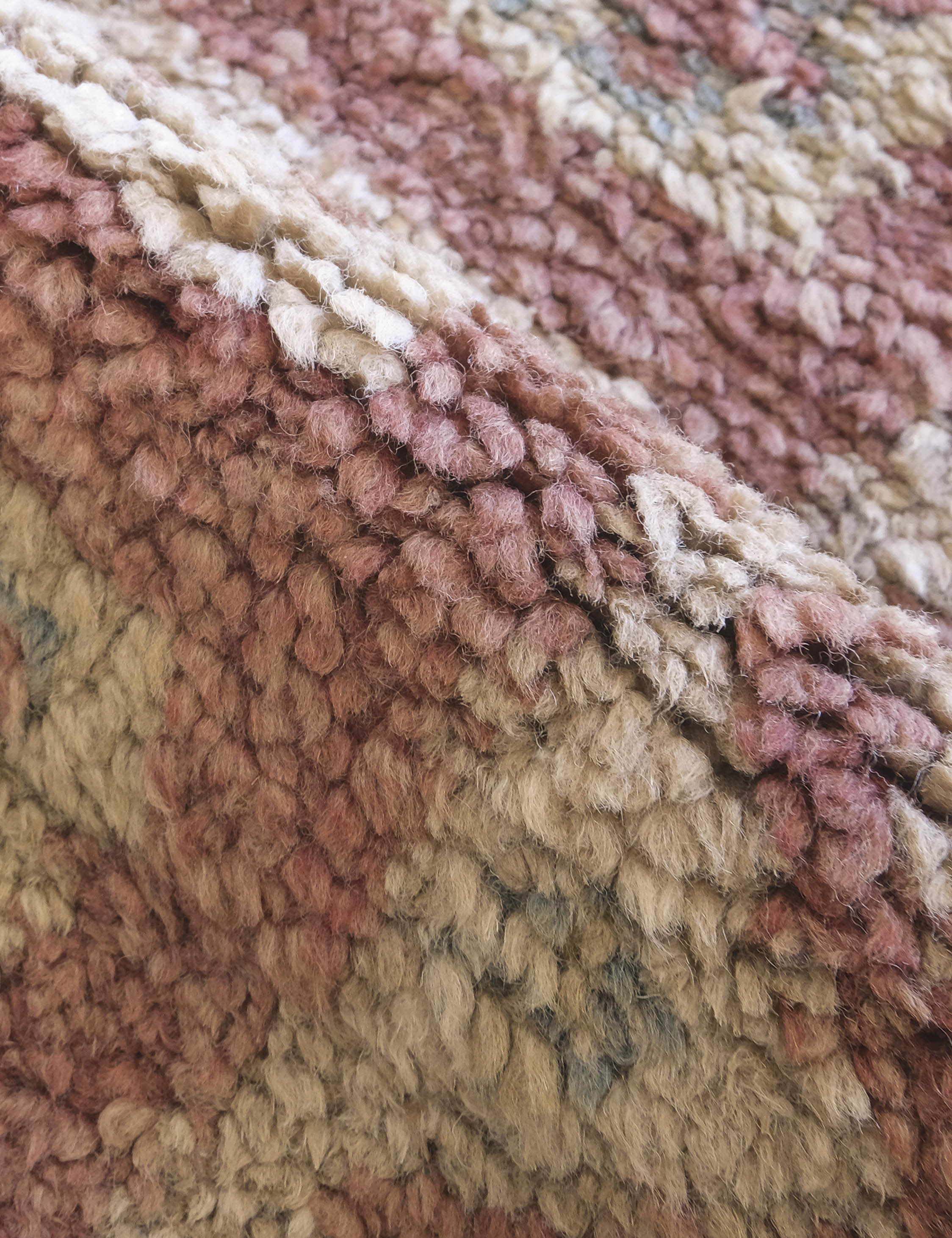 Lulu and Georgia - Vintage Moroccan Hand-Knotted Wool Rug No. 50, 6'4 x 15'3"