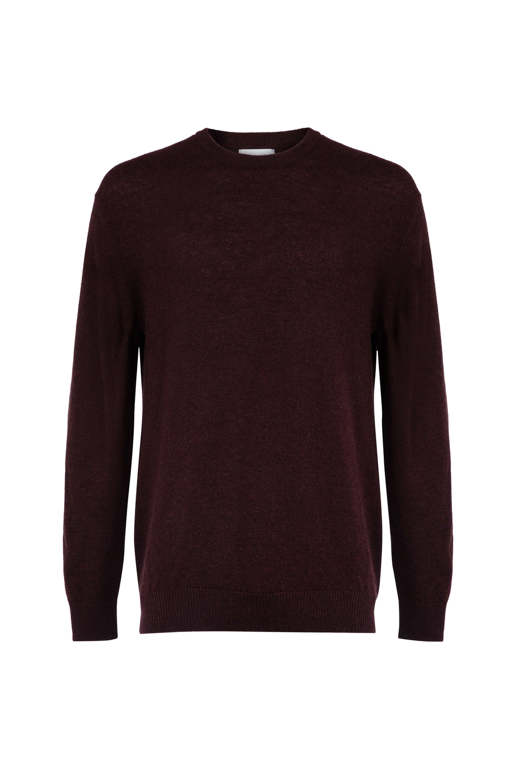 Johnstons of Elgin - Classic Cashmere Dark Brown Round Neck Jumper