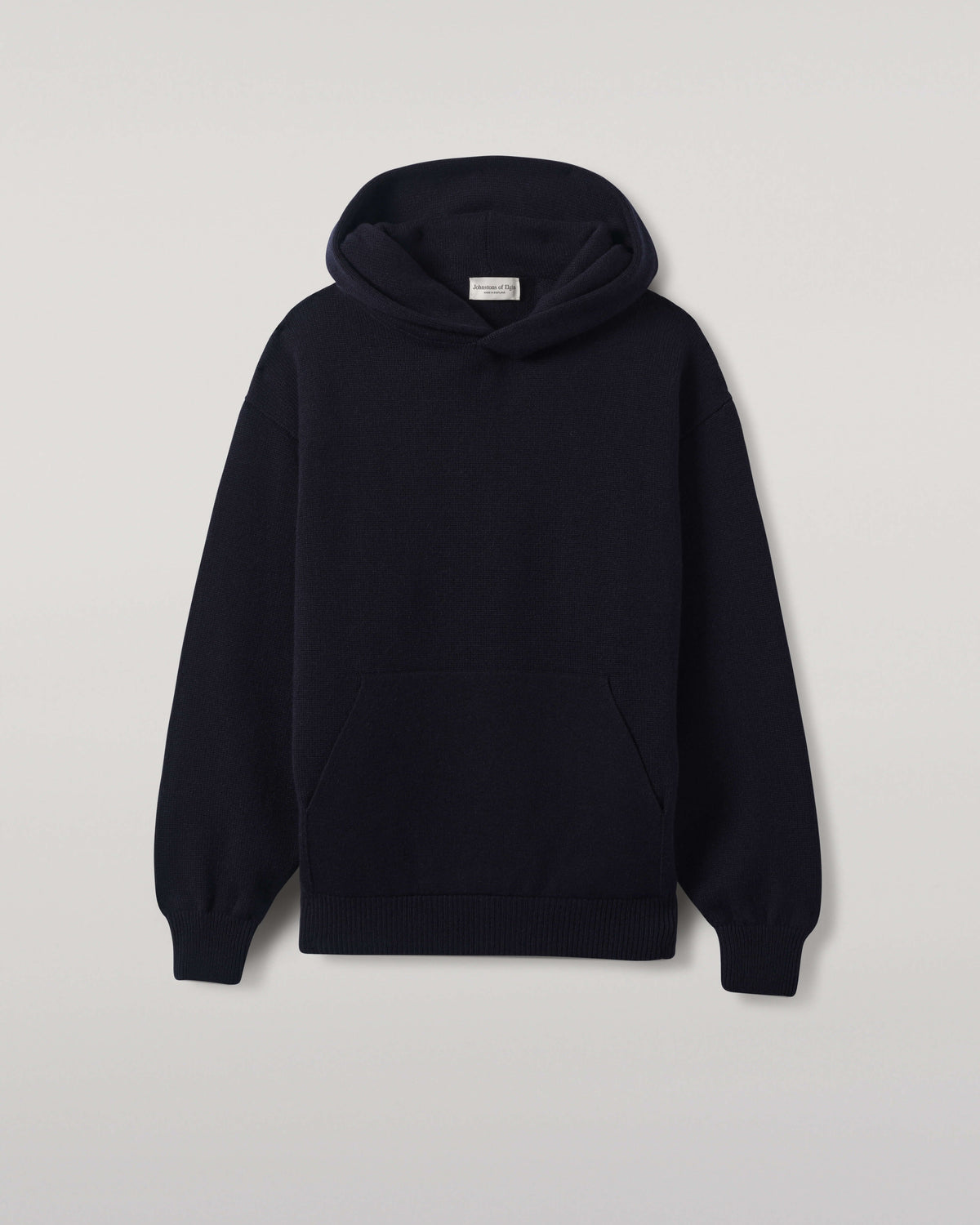 Johnstons of Elgin - Navy Cashmere Hoodie