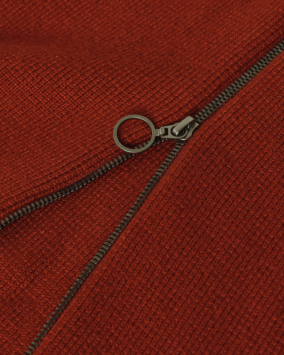 Johnstons of Elgin - A - Line Milano Dark Red Cashmere Skirt