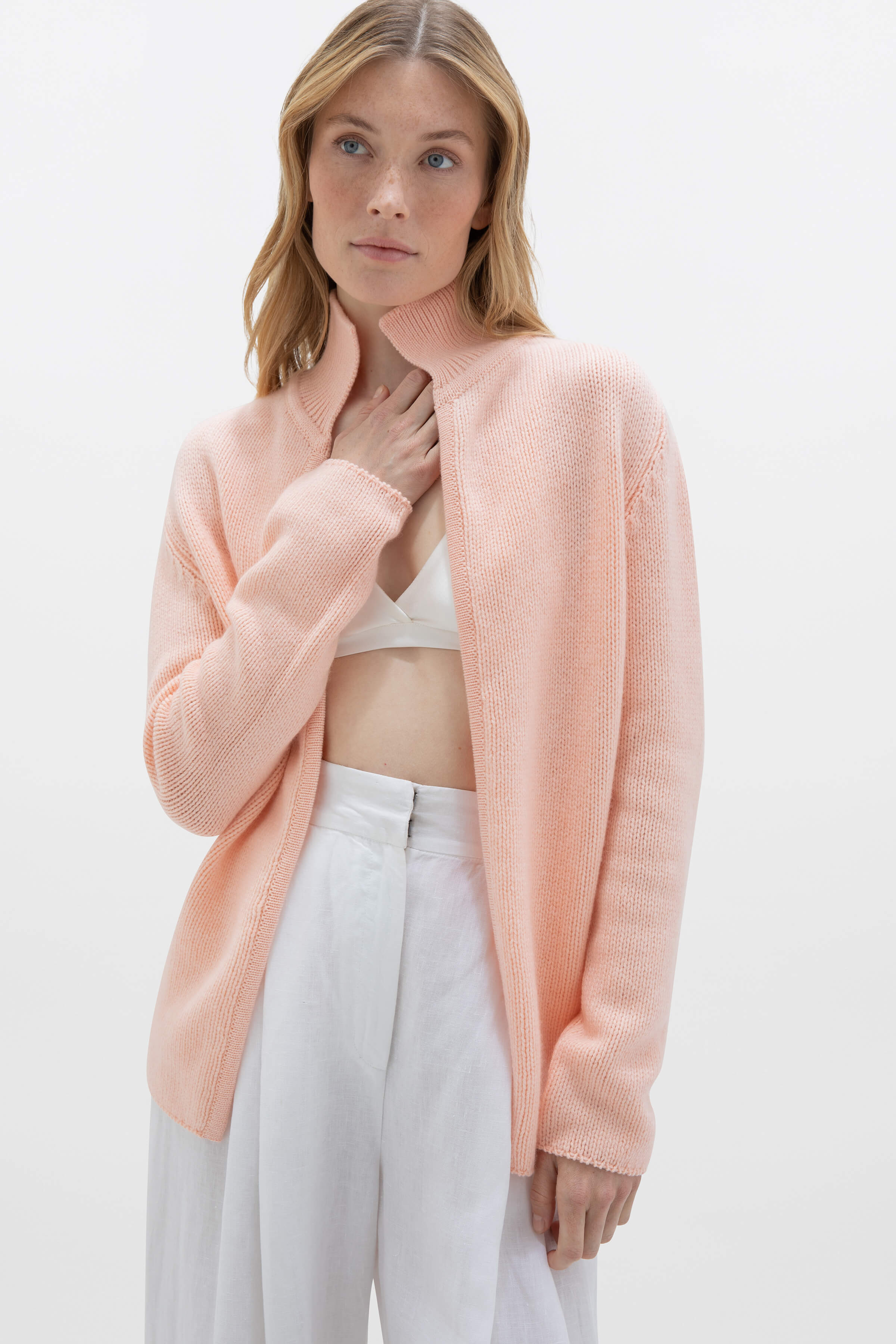Johnstons of Elgin - Edge to Edge Cashmere Cardigan