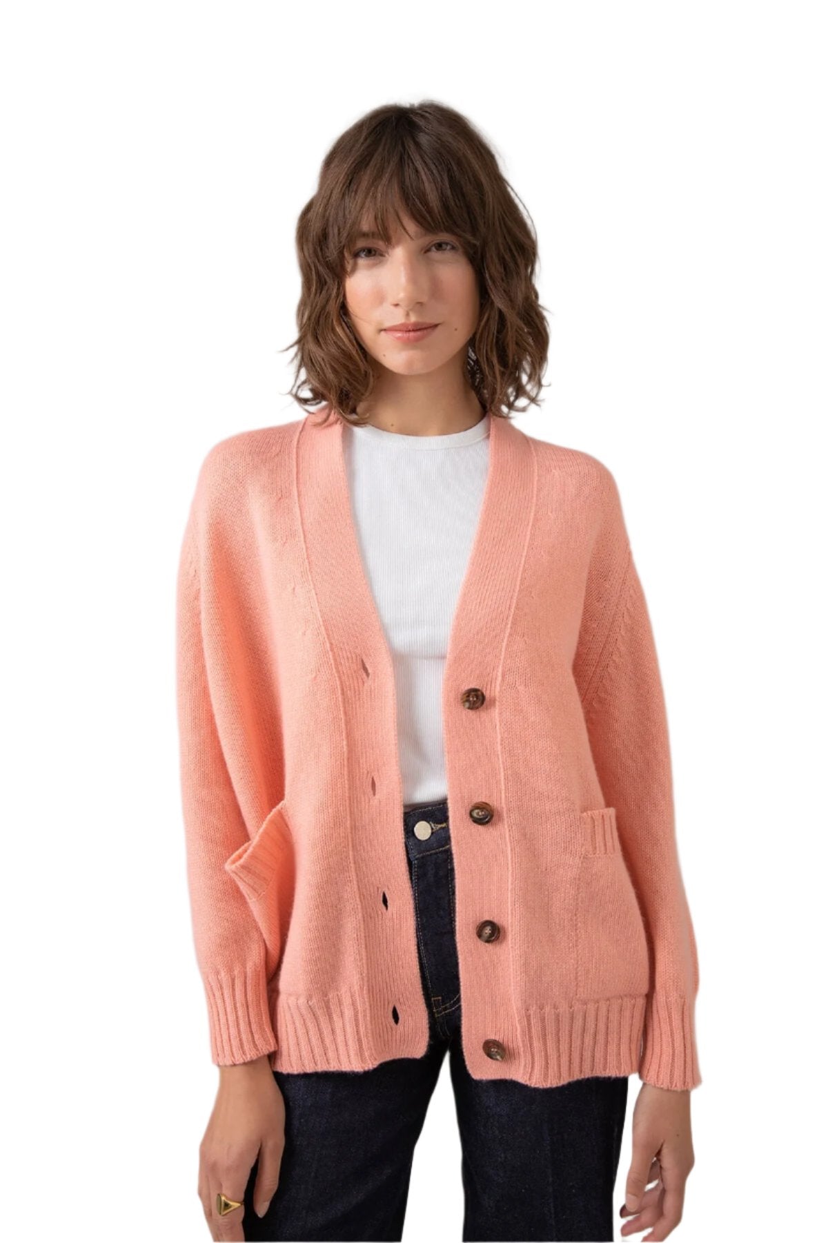 Johnstons of Elgin - Relaxed Fit Cashmere Cardigan