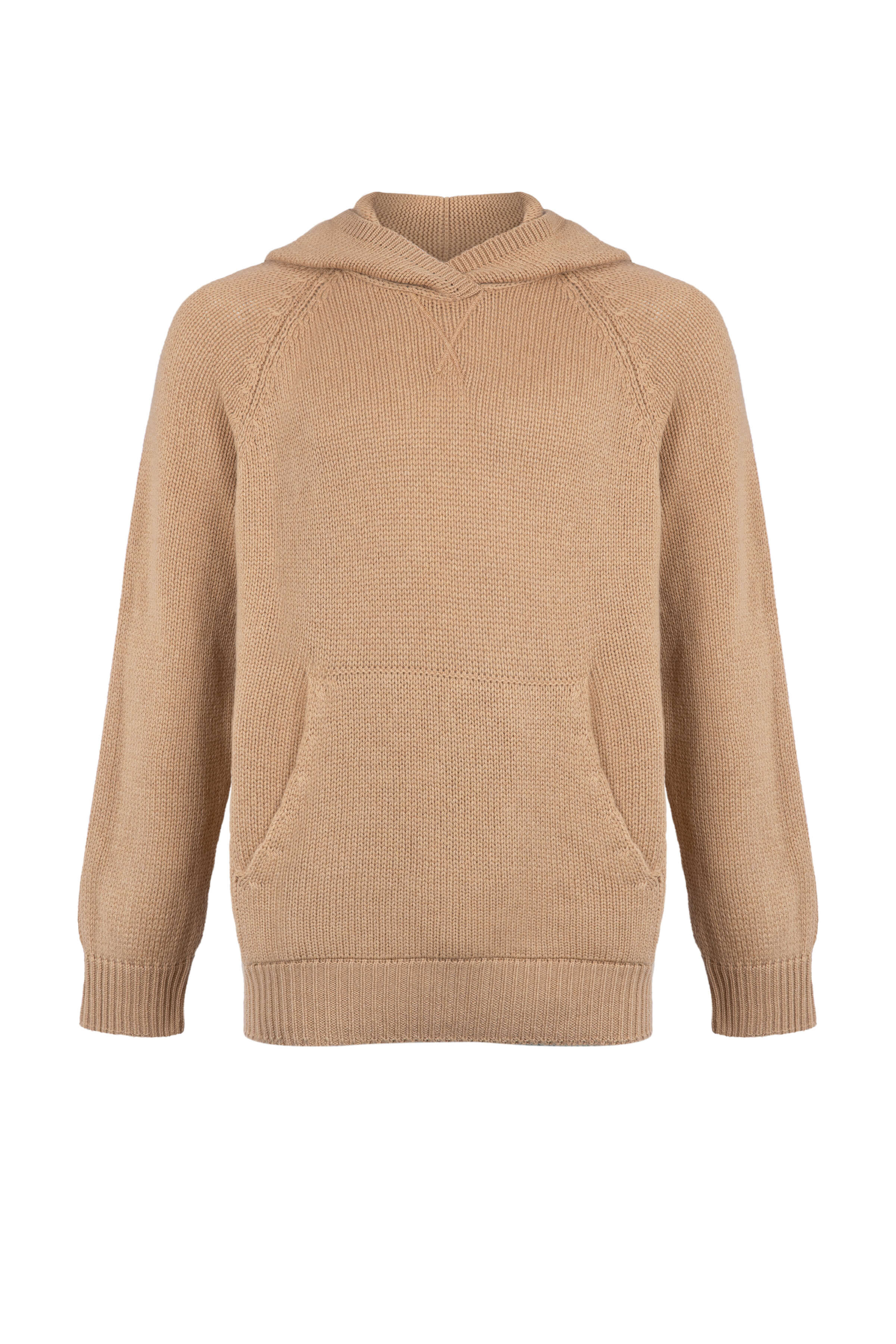 Johnstons of Elgin - Kangaroo Pocket Cashmere Hoodie