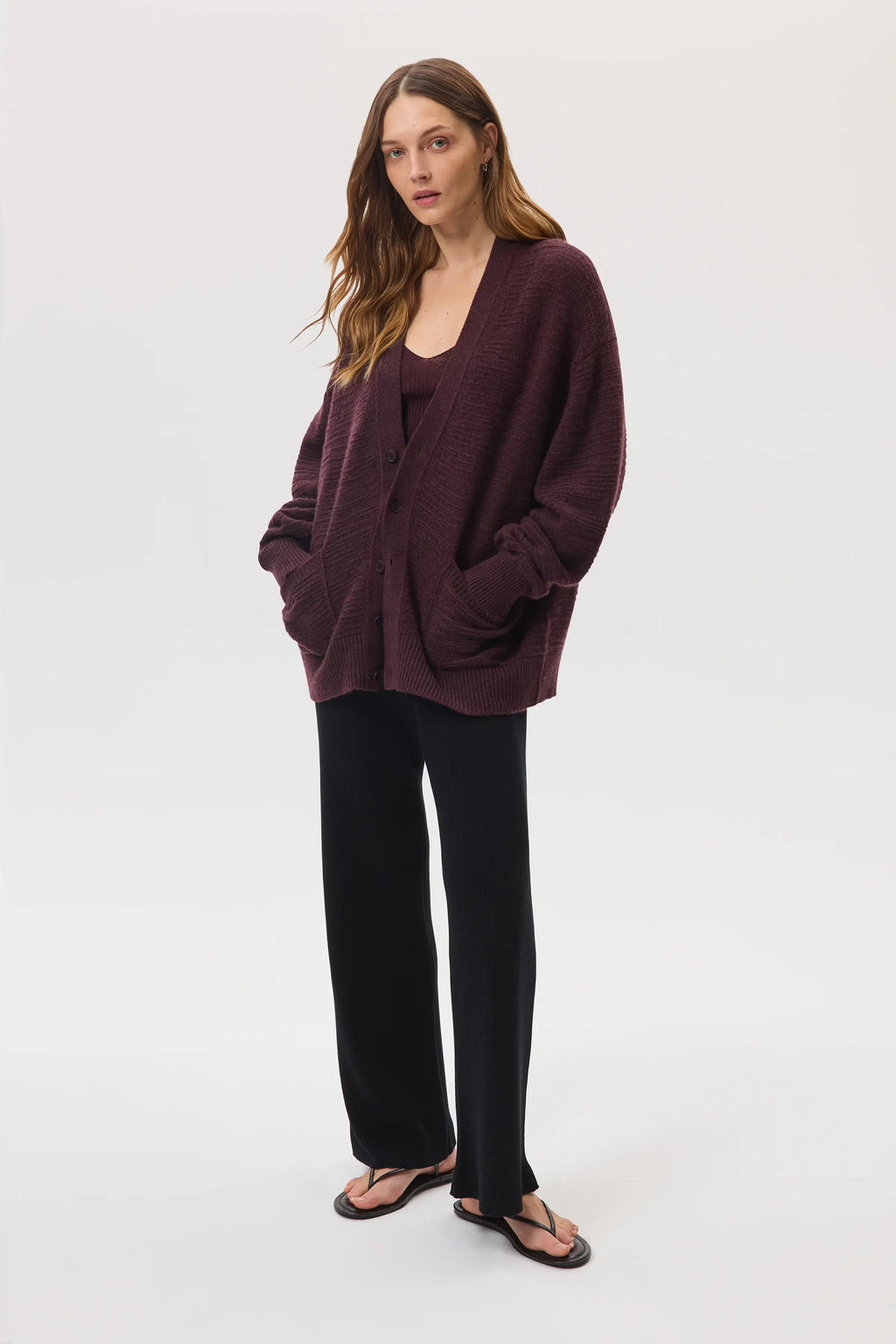 Johnstons of Elgin - Textured Cashmere Cardigan