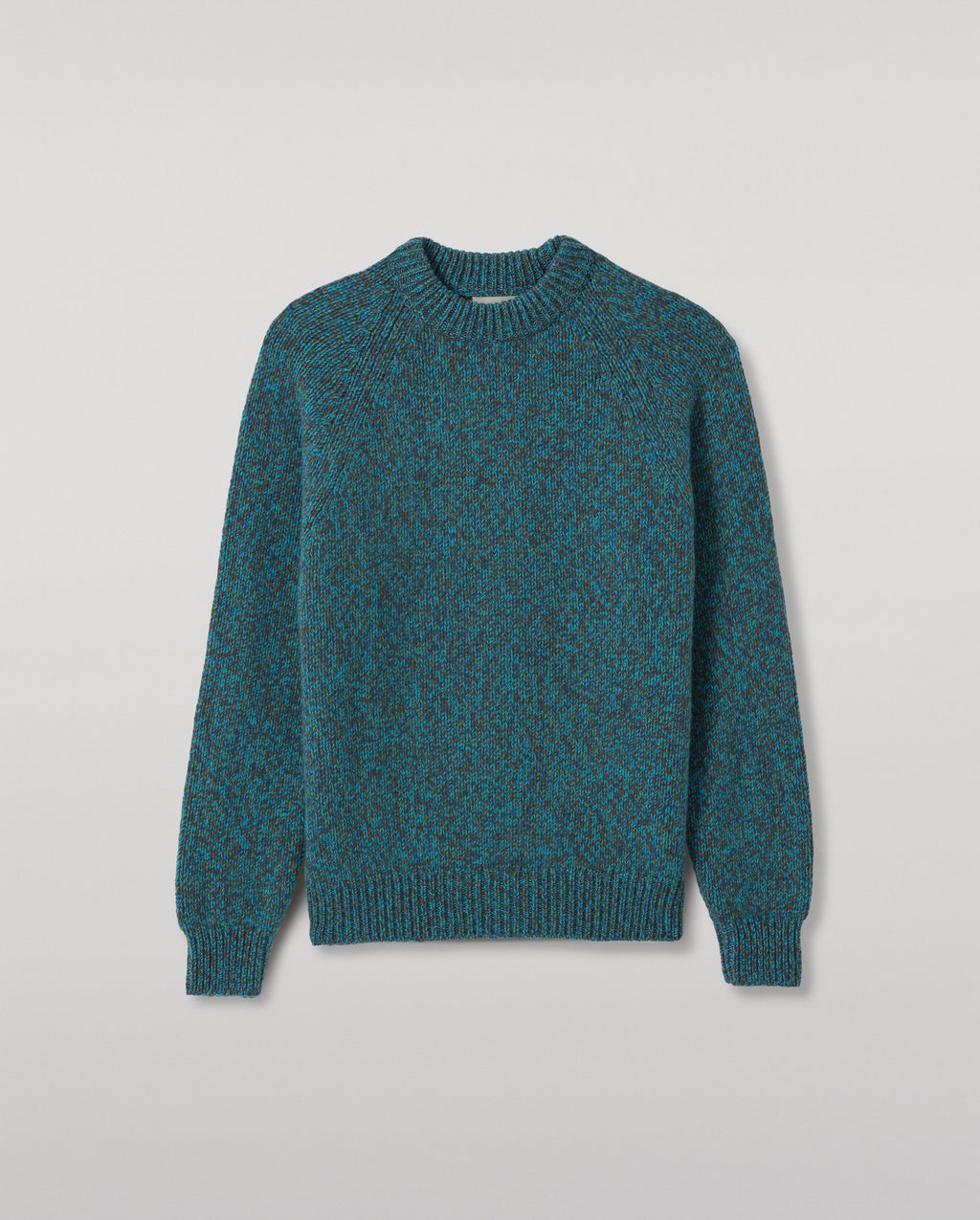 Johnstons of Elgin - Fyfe Blue Cashmere Jumper