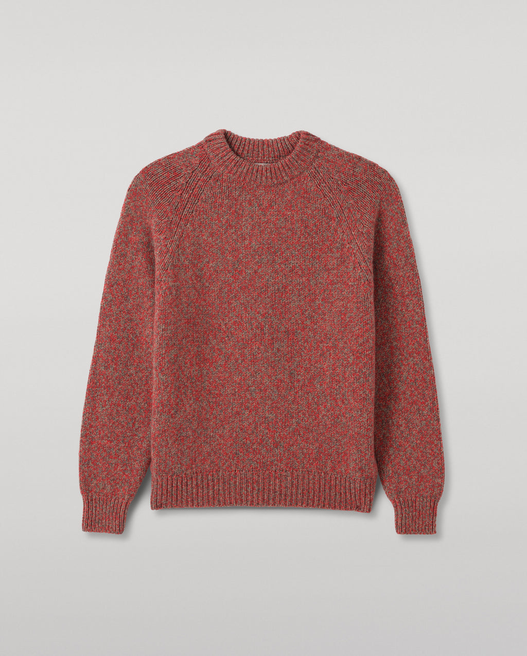 Johnstons of Elgin - Fyfe Red Cashmere Jumper