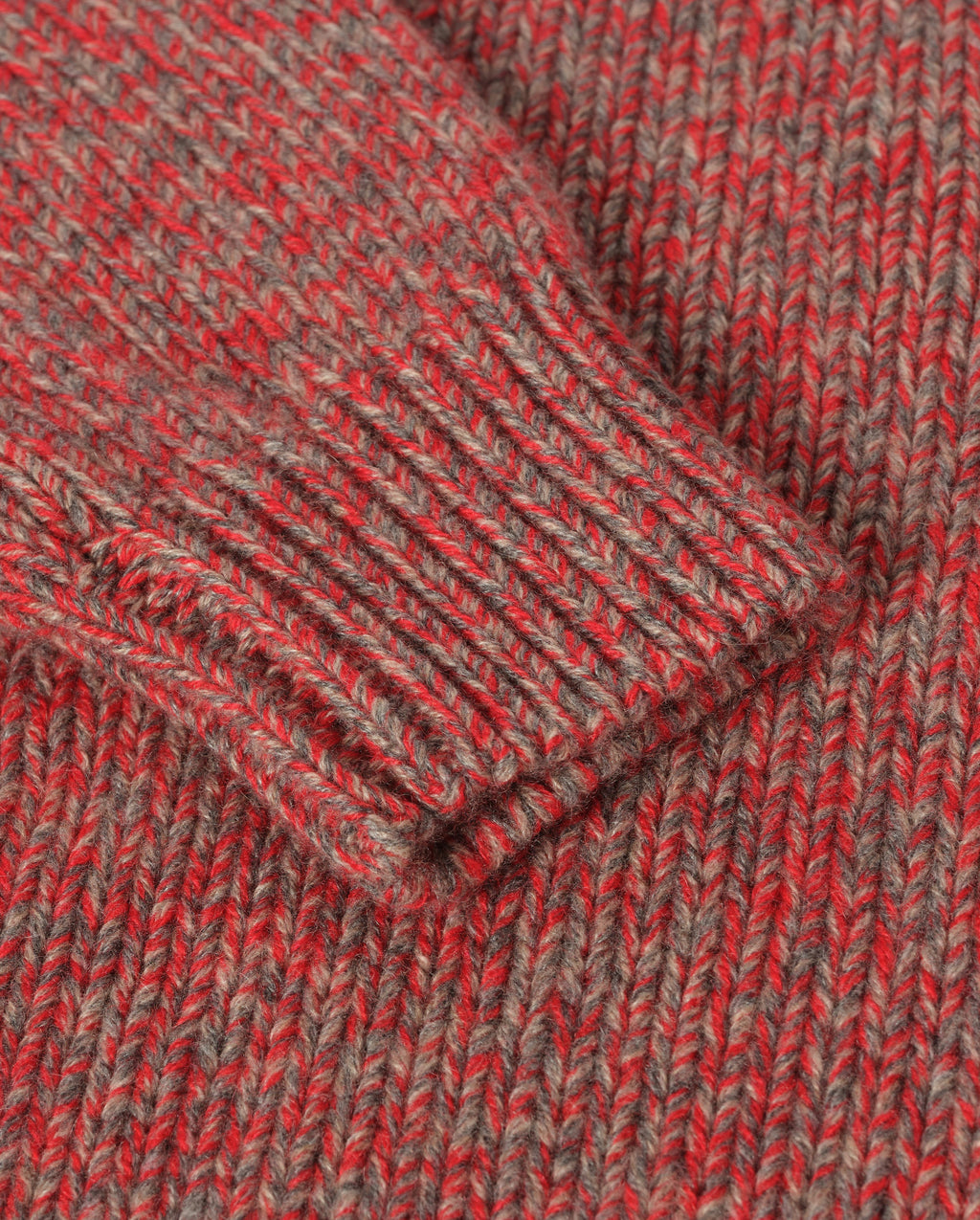 Johnstons of Elgin - Fyfe Red Cashmere Jumper